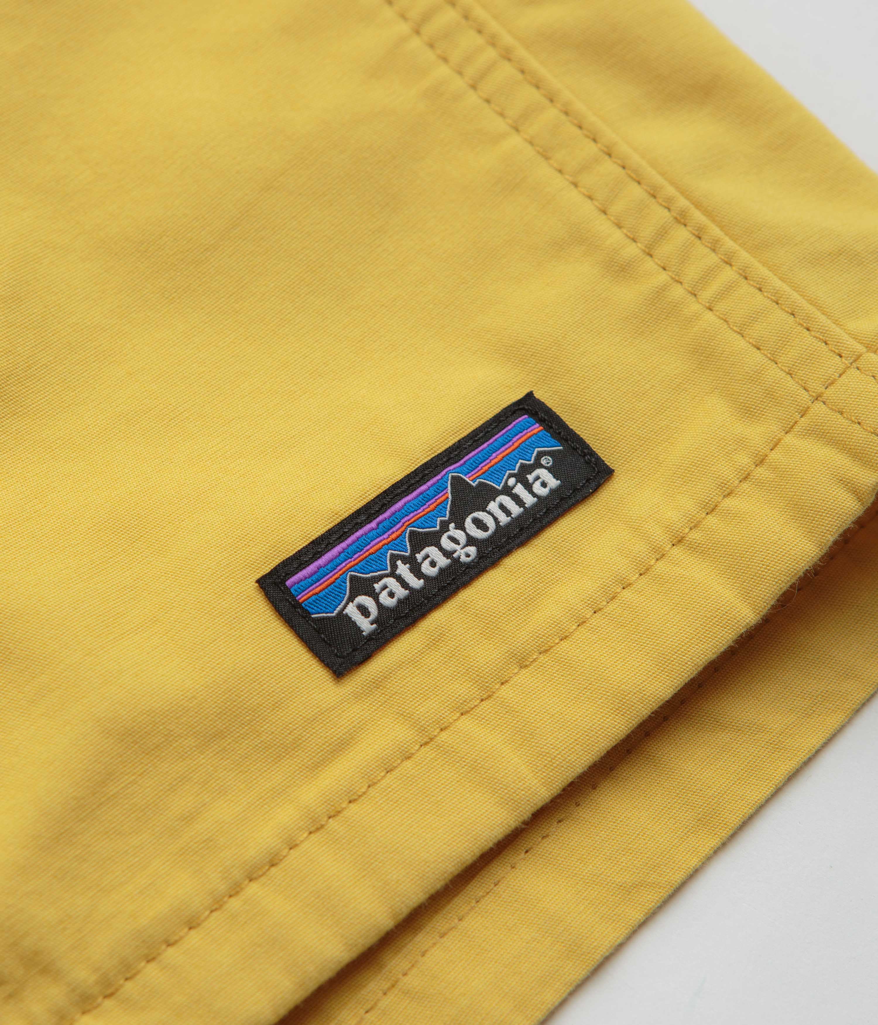 Patagonia Funhoggers Shorts - Surfboard Yellow - Image 4