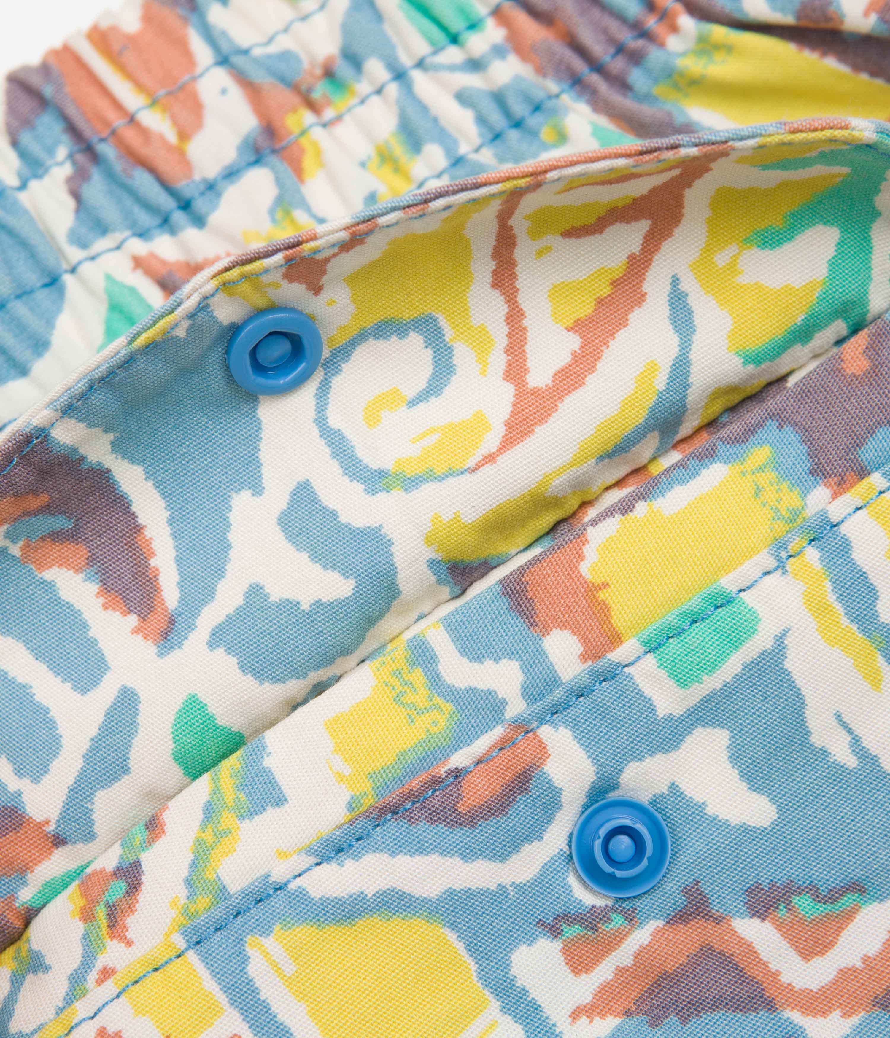Patagonia Funhoggers Shorts - Thriving Planet: Lago Blue - Image 8