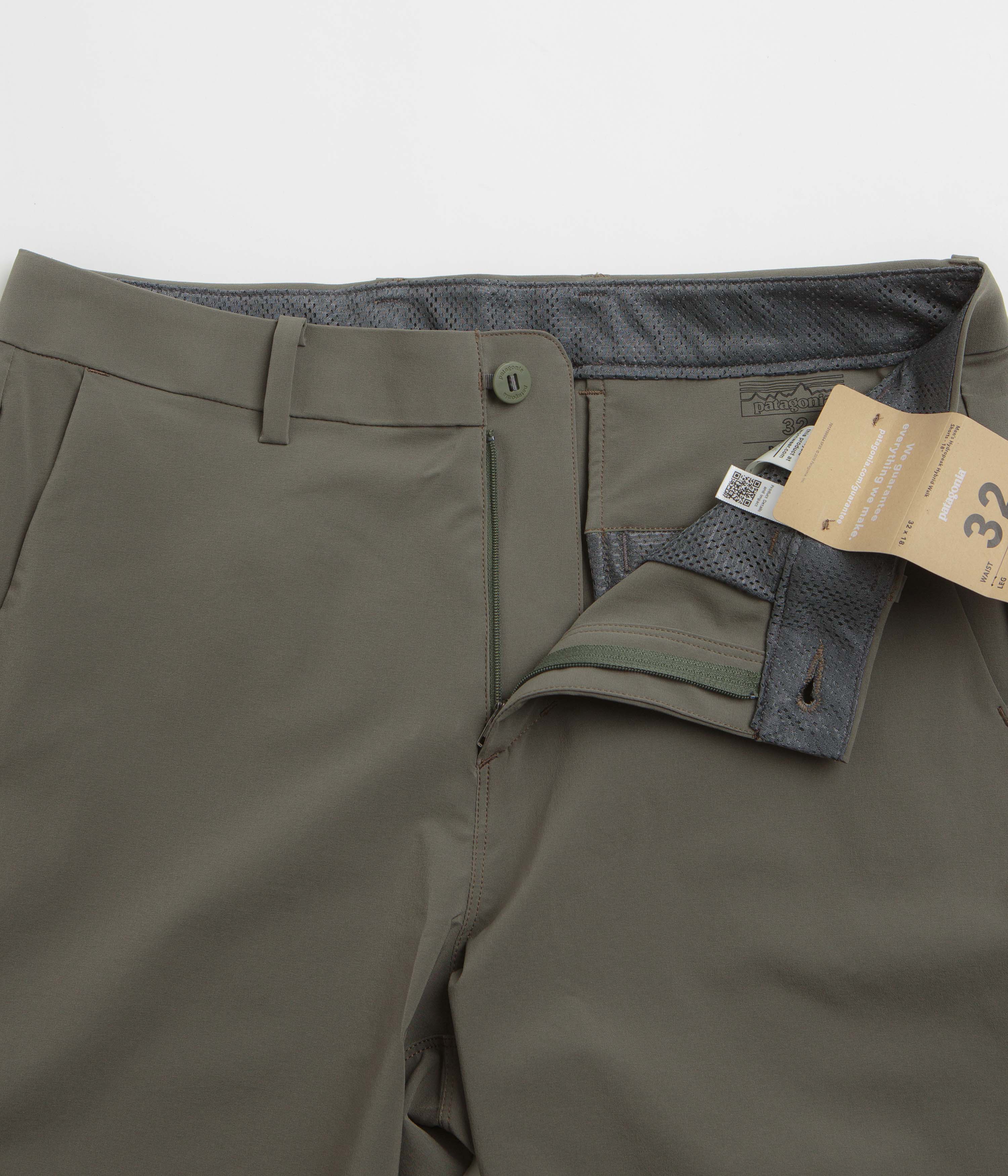 Patagonia Hydropeak Hybrid Walk 18" Shorts - Basin Green - Image 7