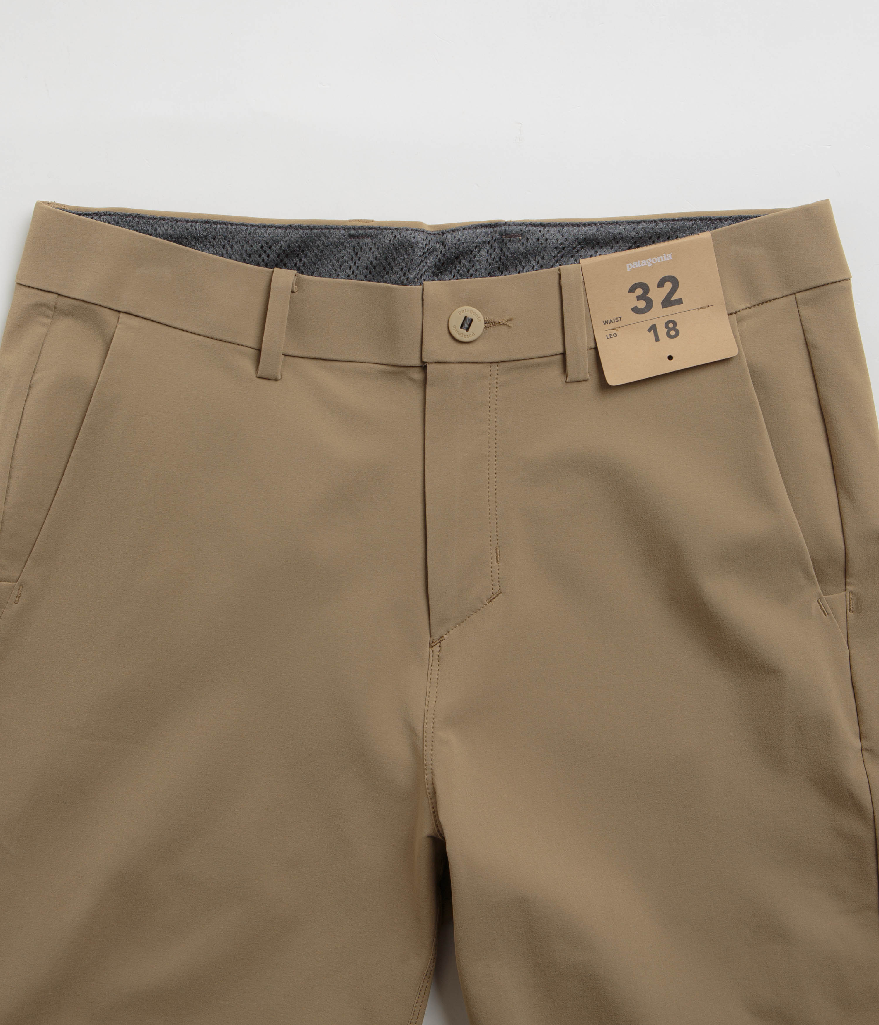 Patagonia Hydropeak Hybrid Walk 18" Shorts - Slab Khaki - Image 4