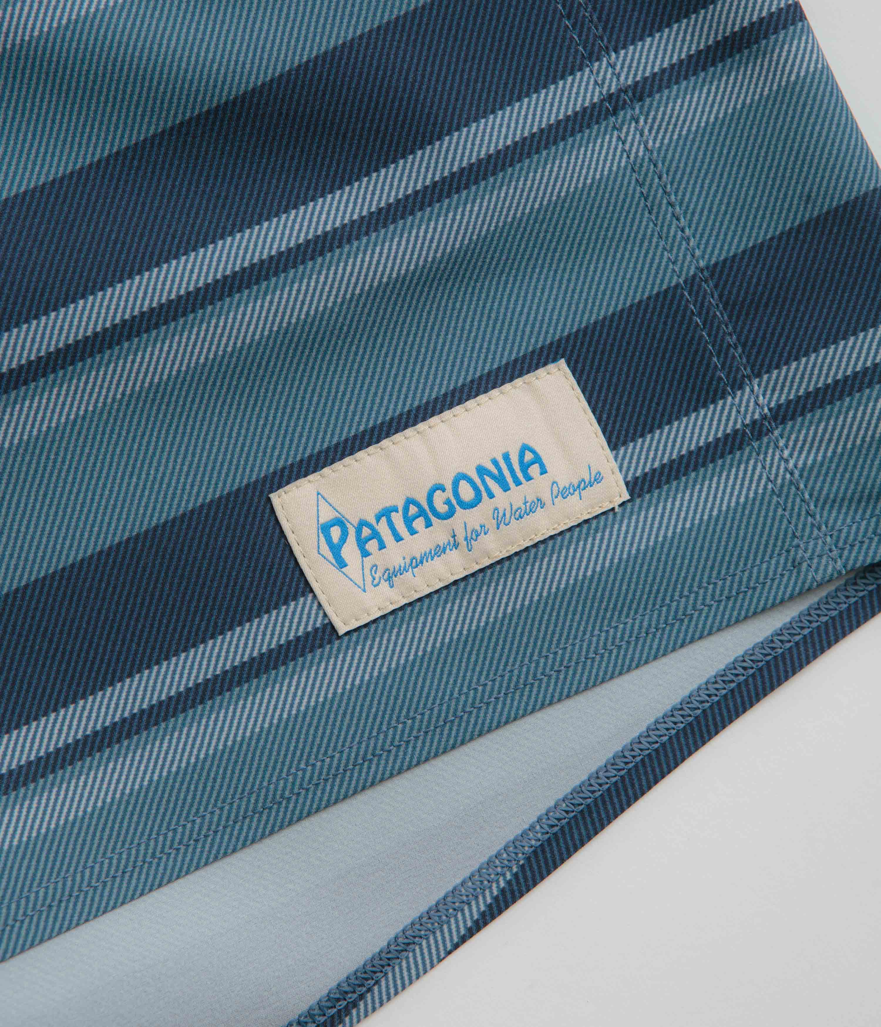 Patagonia Hydropeak Volley 16" Shorts - Twinnie Stripe: Still Blue - Image 4