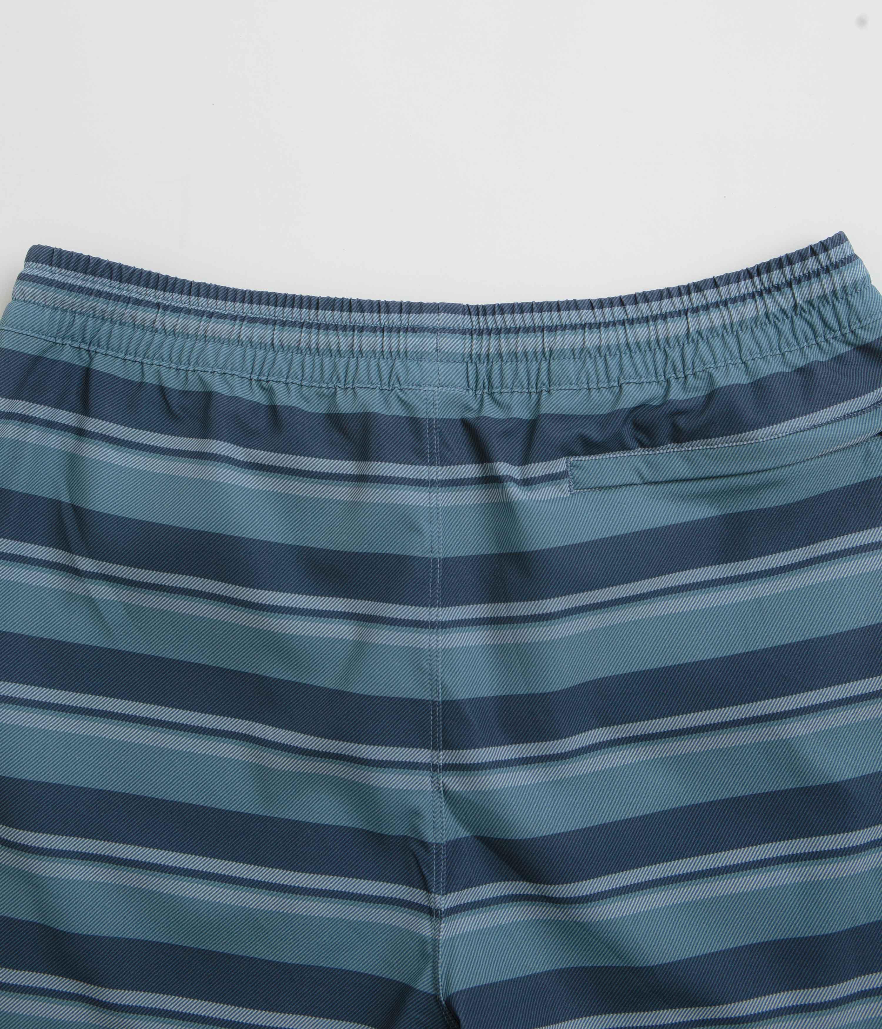 Patagonia Hydropeak Volley 16" Shorts - Twinnie Stripe: Still Blue - Image 6
