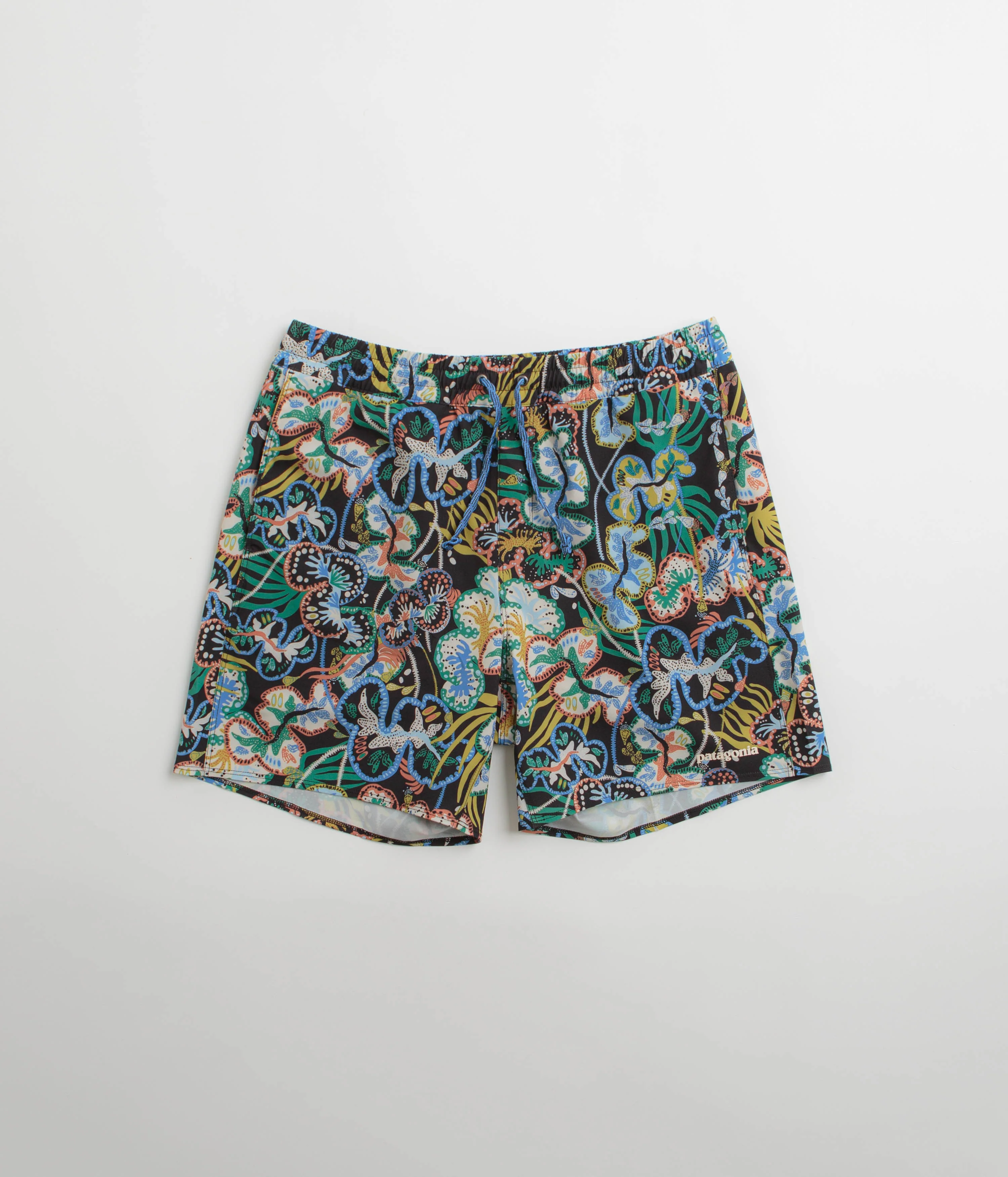 Patagonia Hydropeak Volley 16" Shorts - Undersea: Black