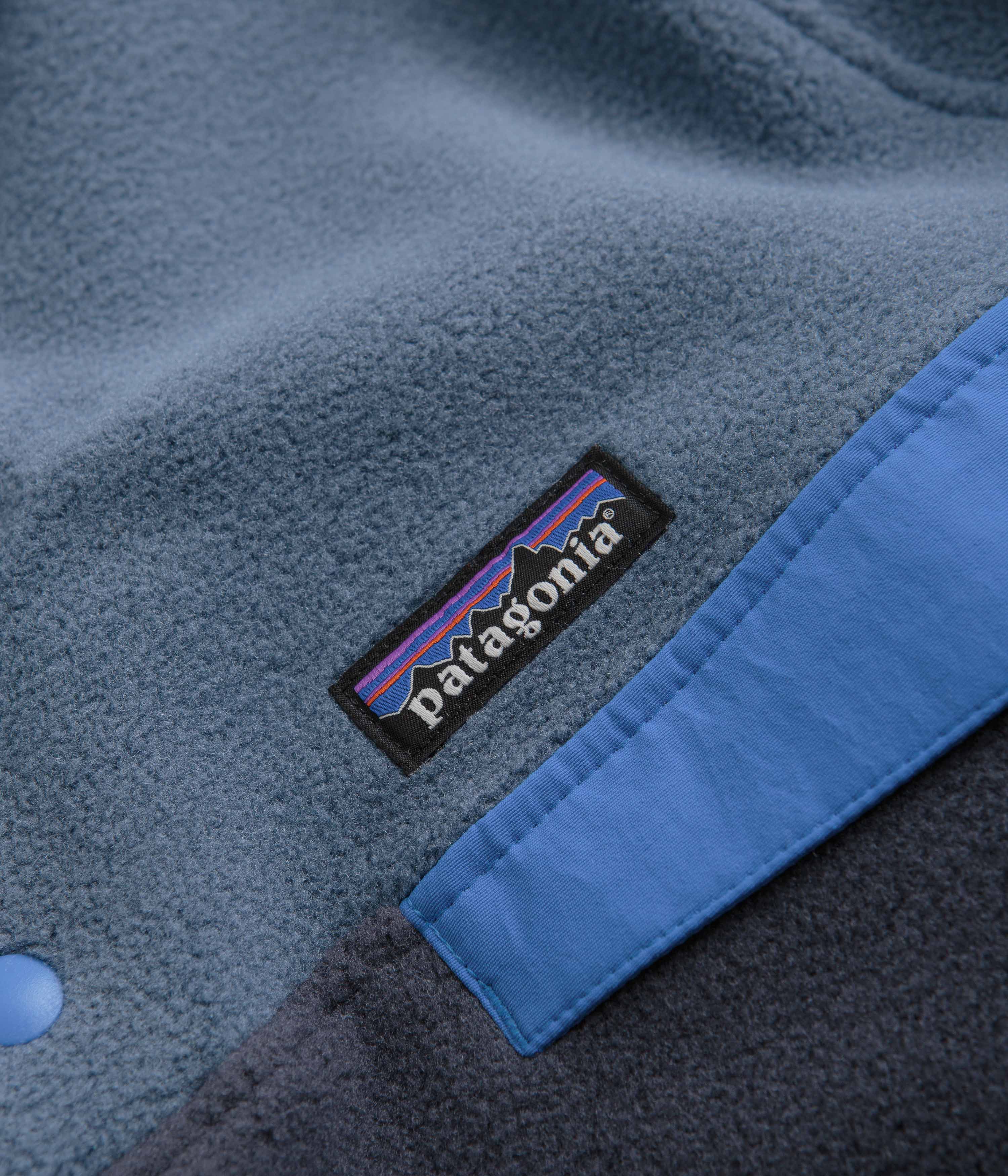 Patagonia Lightweight Synchilla Snap-T Fleece - Smolder Blue - Image 3