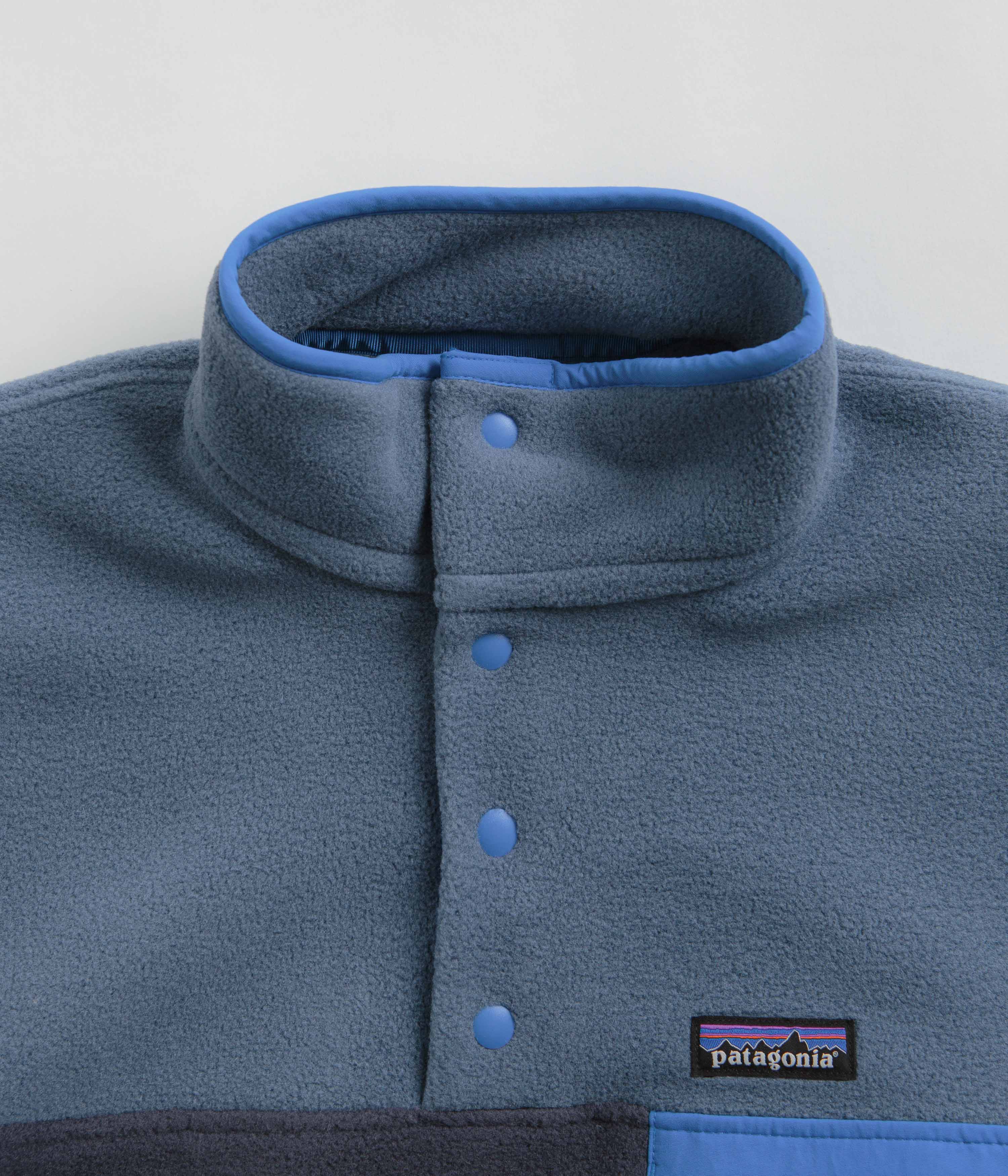 Patagonia Lightweight Synchilla Snap-T Fleece - Smolder Blue - Image 4
