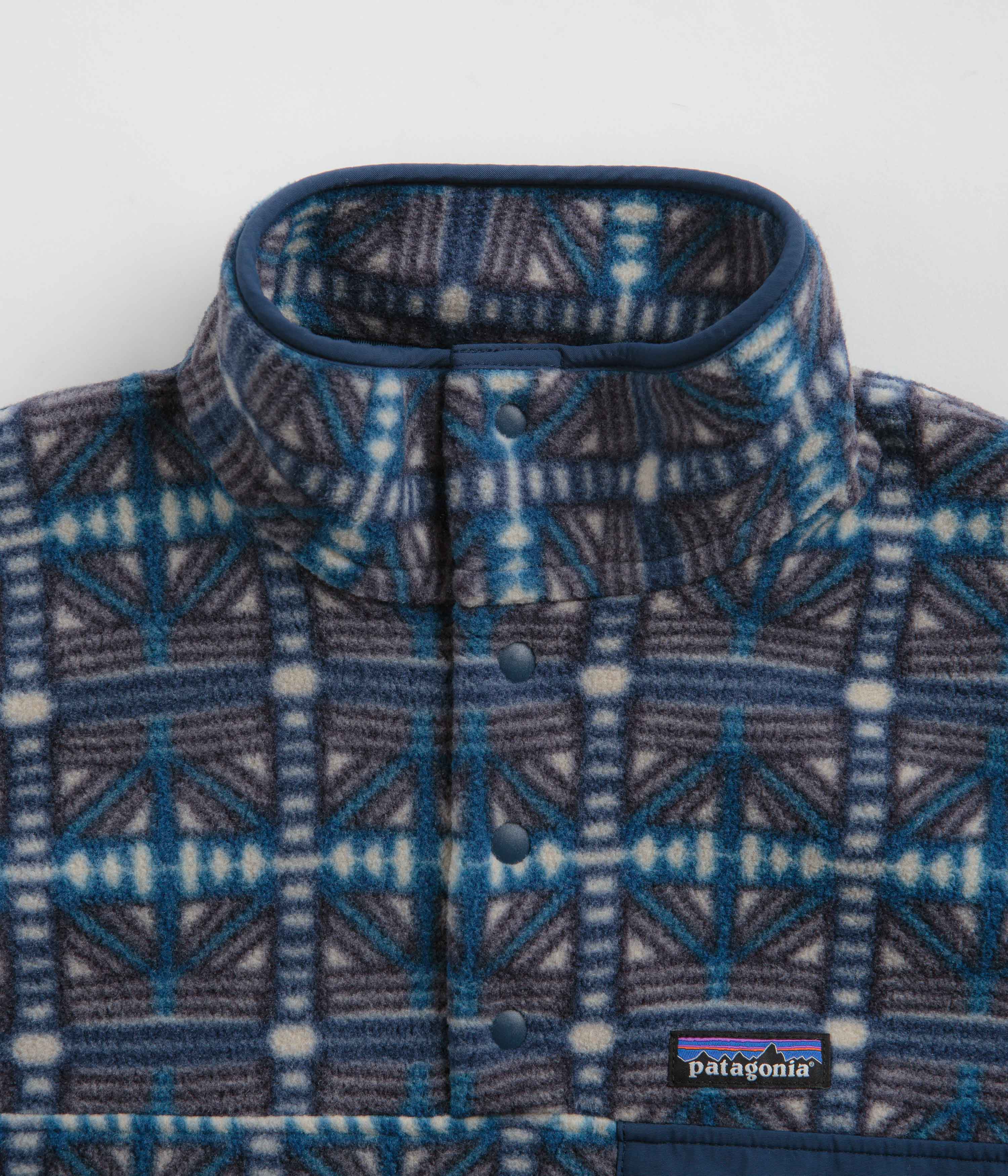 Patagonia Lightweight Synchilla Snap-T Fleece - Snow Beam: Dark Natural - Image 4