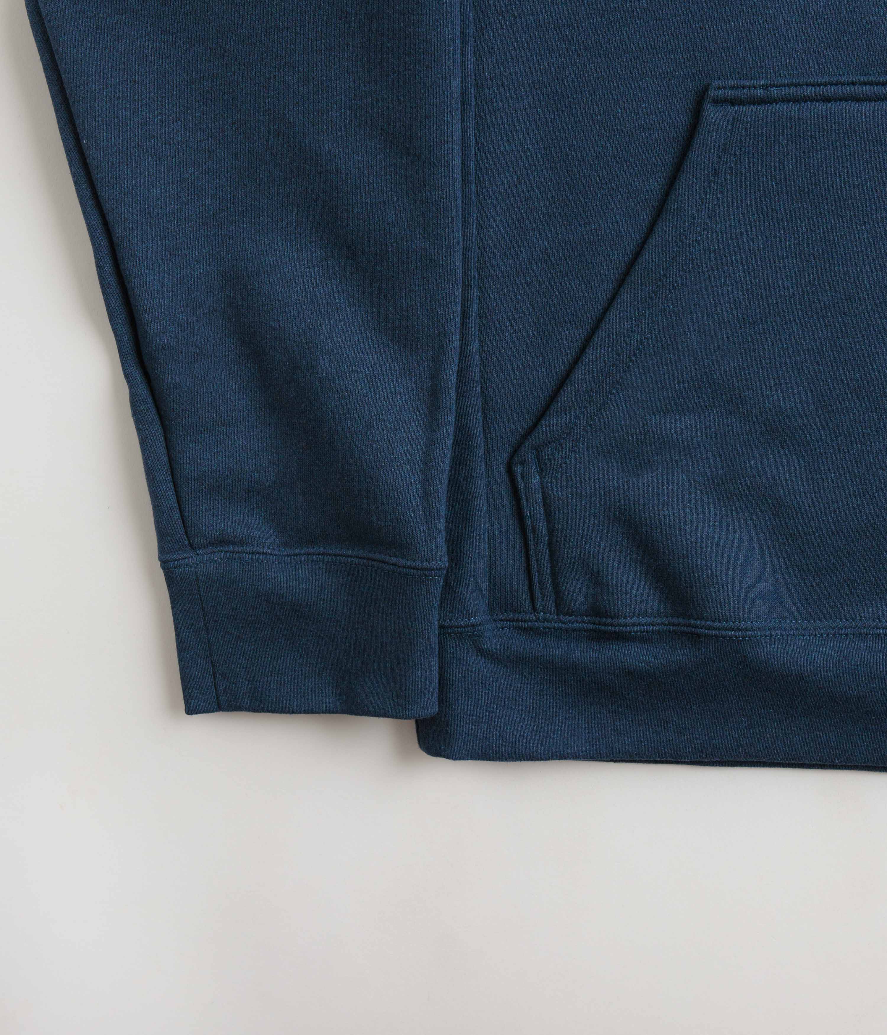 Patagonia Line Logo Ridge Stripe Uprisal Hoodie - Lagom Blue - Image 2