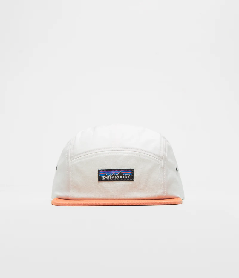 Patagonia Maclure Cap - P6 Label: Birch White / Rock Melon - Image 2