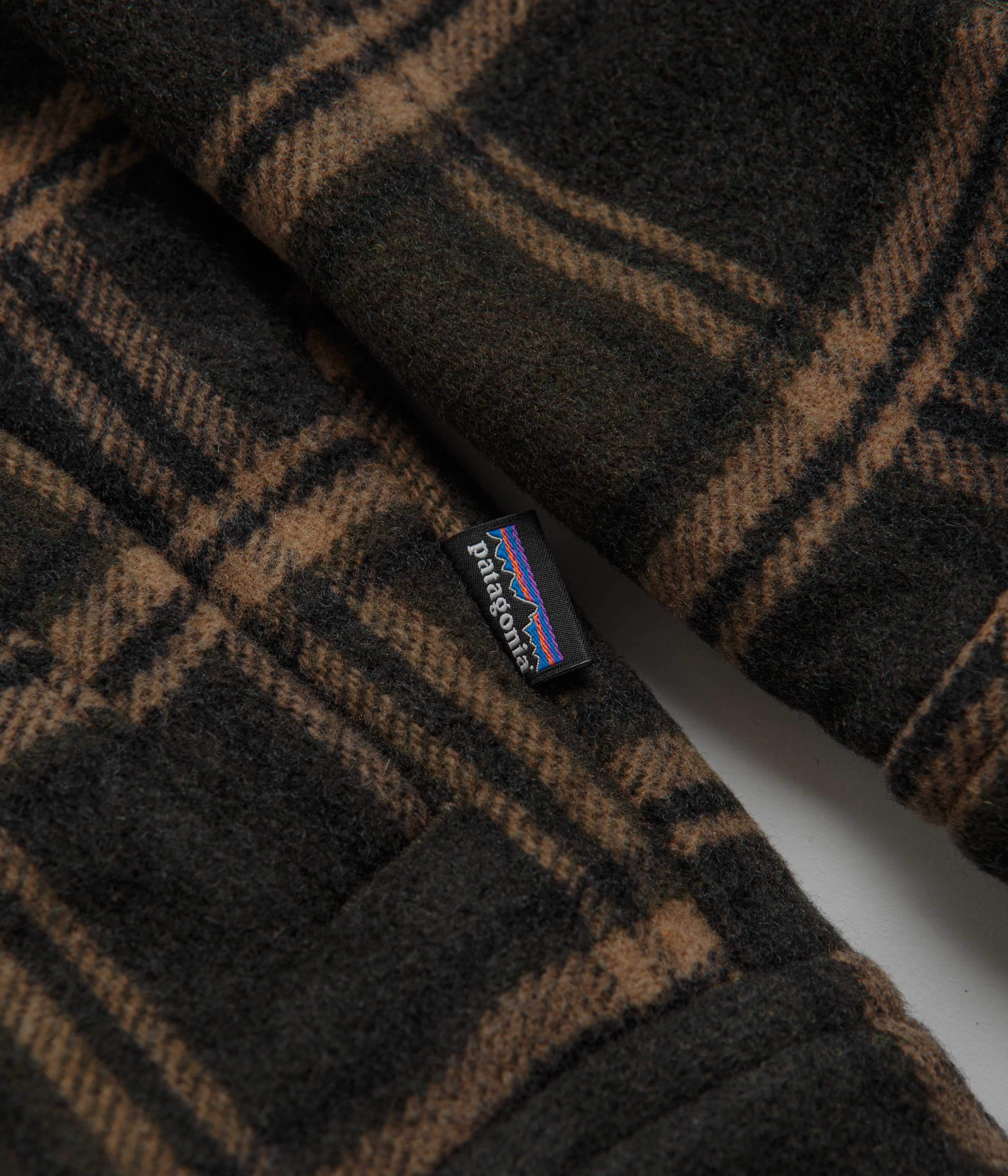 Patagonia Melton Wool Trucker Jacket - Hope: Basin Green - Image 4