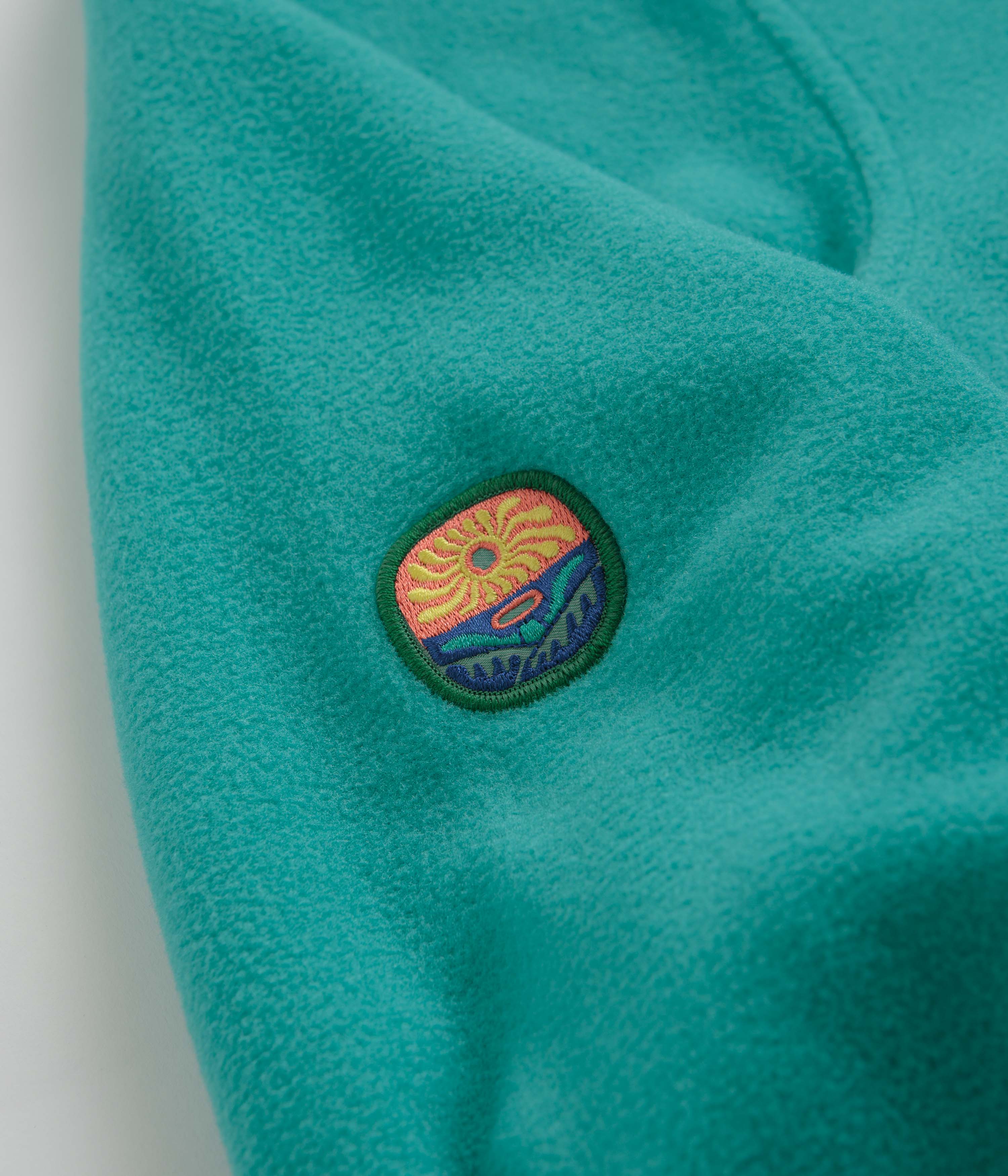 Patagonia Microdini 1/2 Zip Pullover Fleece - Vessel Blue - Image 4