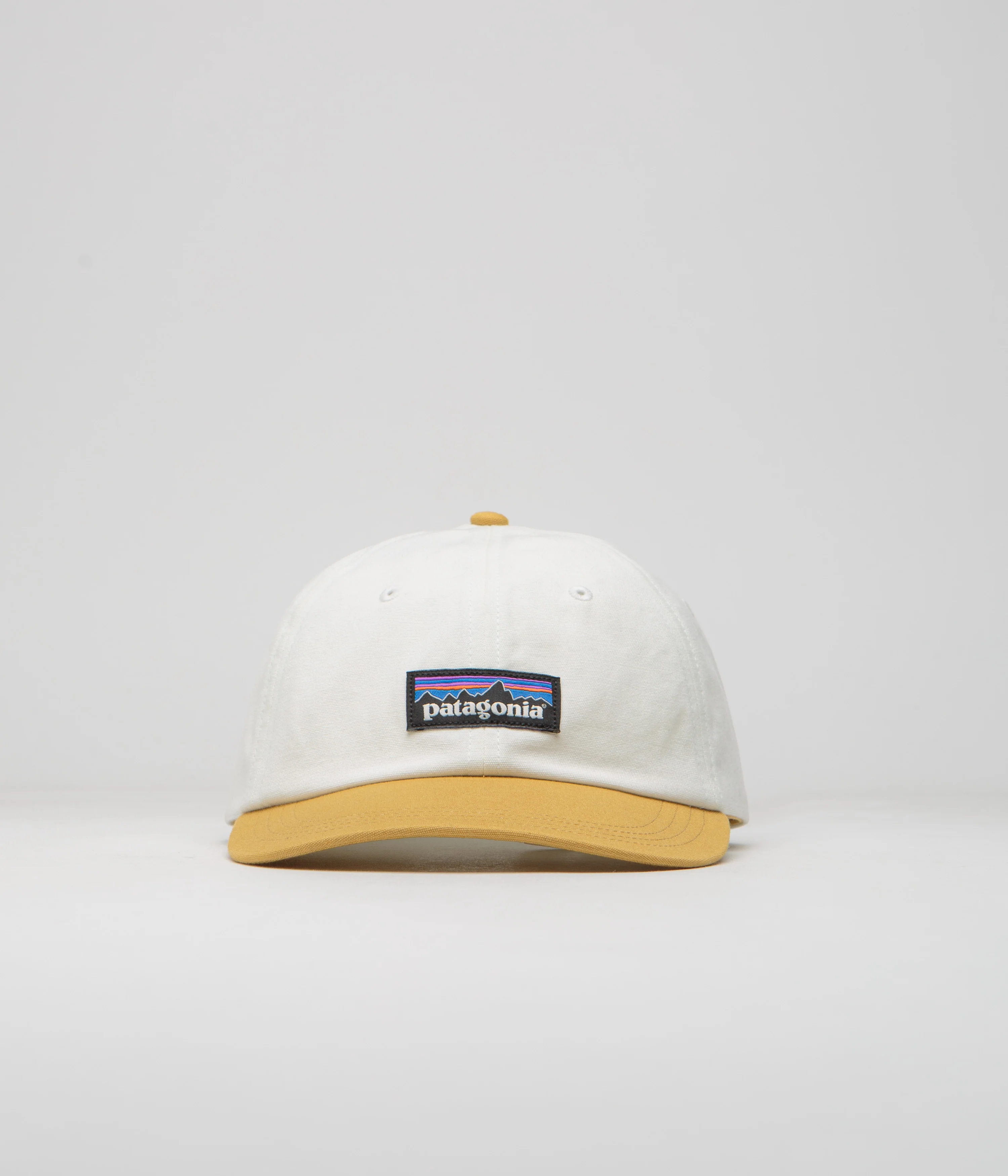 Patagonia P-6 Label Trad Cap - Birch White - Image 2