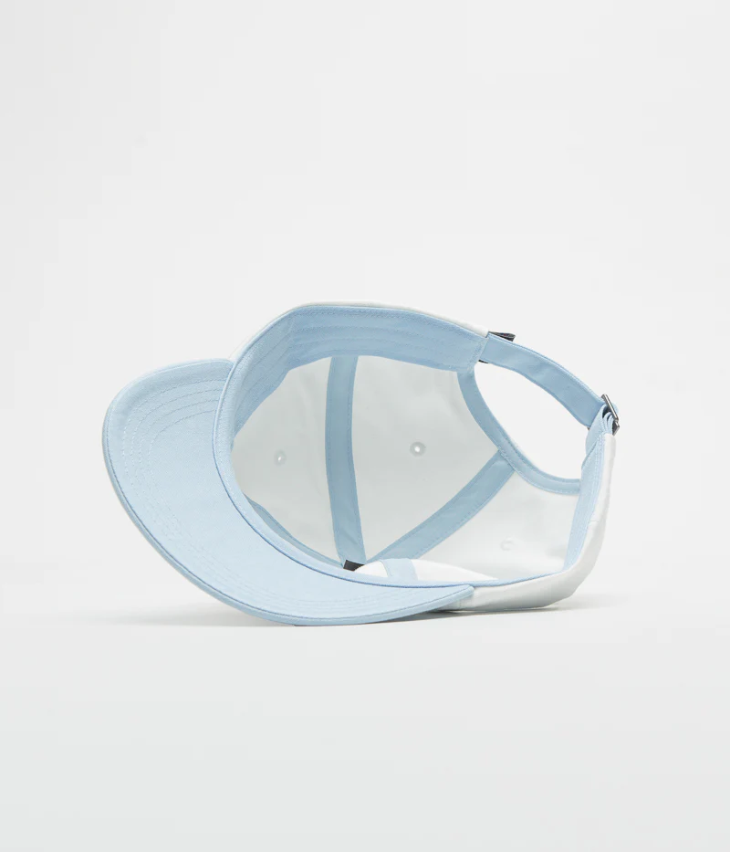 Patagonia P-6 Label Trad Cap - Birch White / Fleck Blue - Image 4