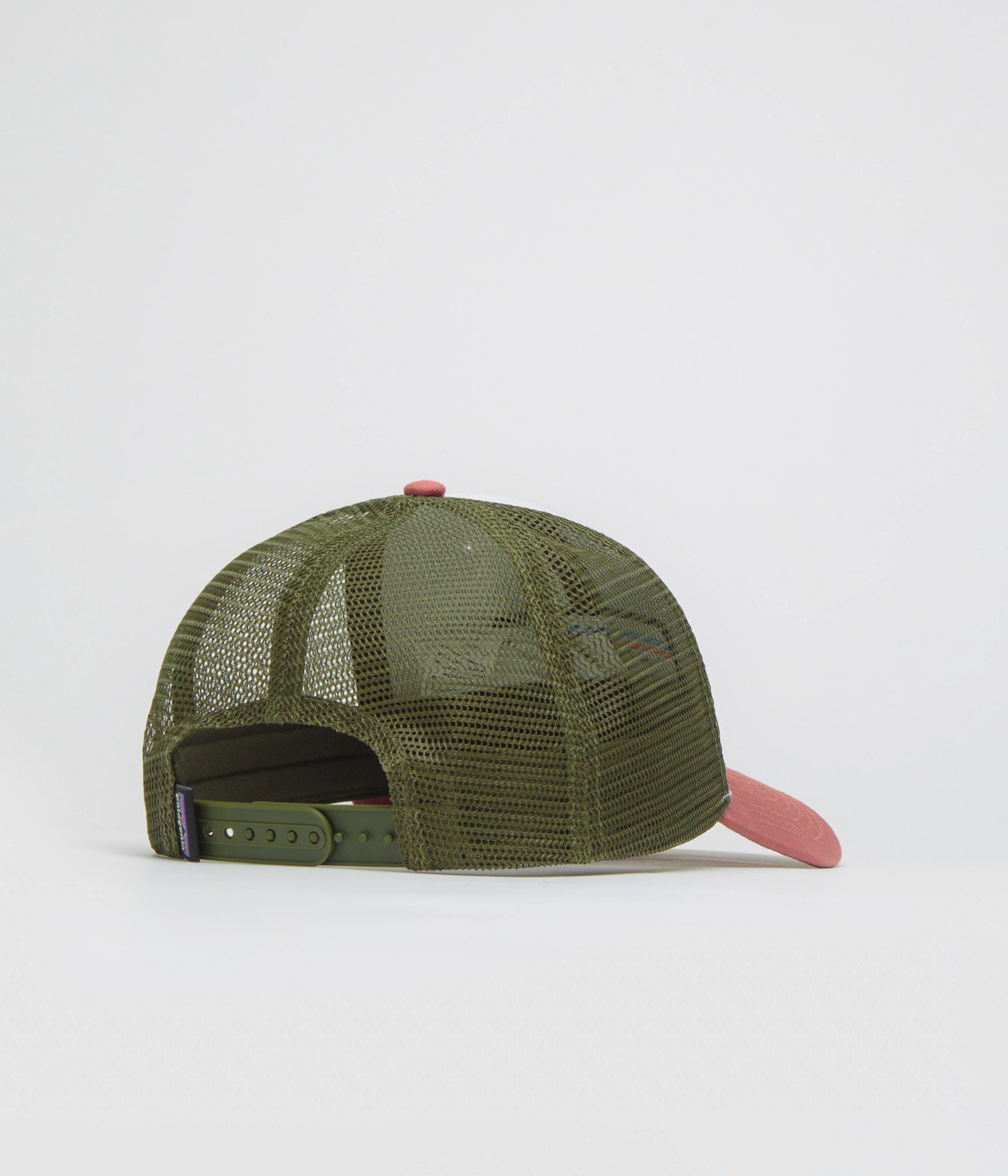 Patagonia P-6 Logo LoPro Trucker Cap - Birch White - Image 3