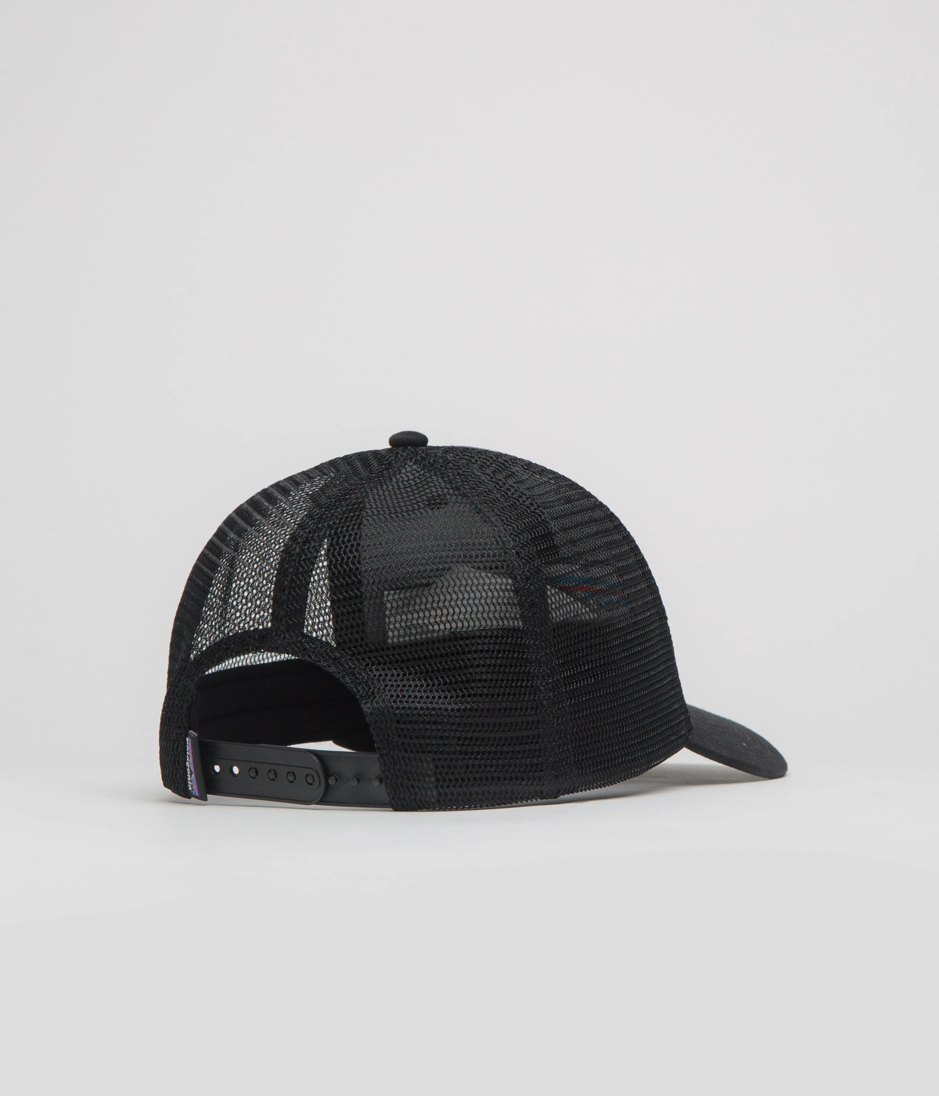 Patagonia P-6 Logo LoPro Trucker Cap - Black - Image 3