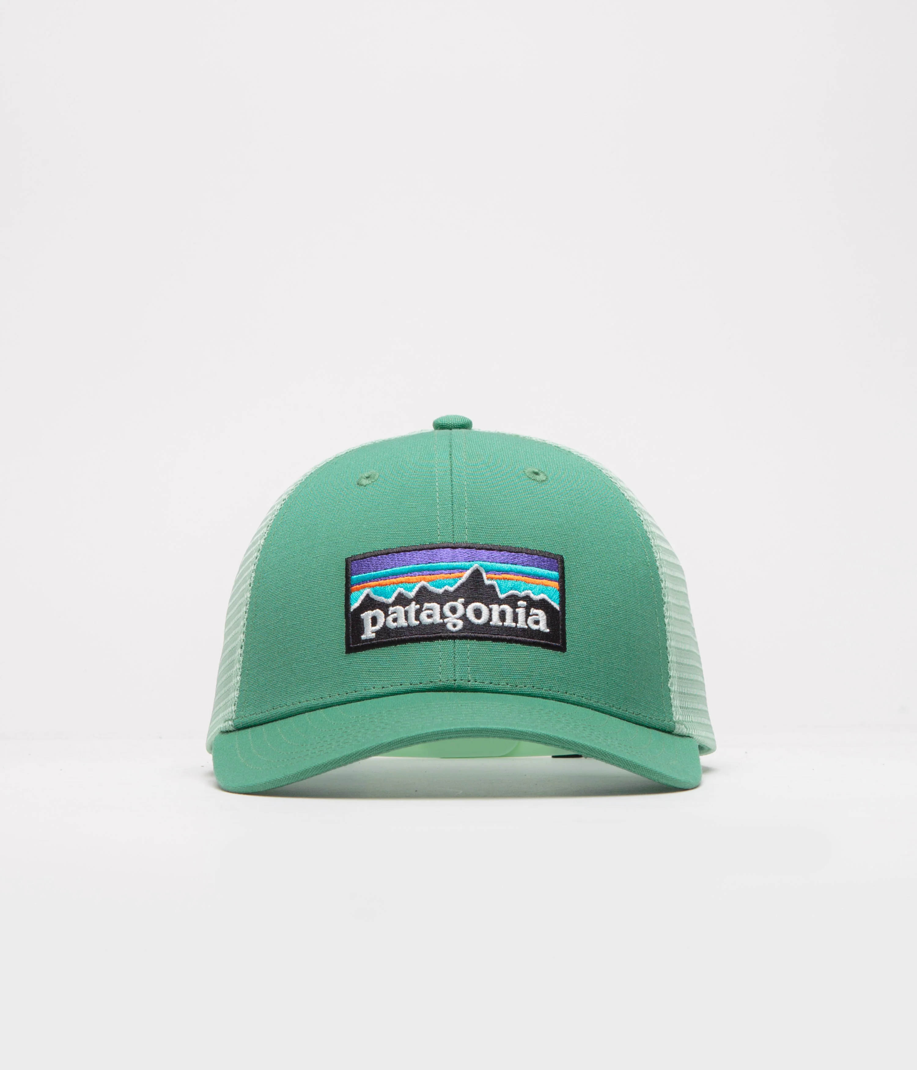 Patagonia P-6 Logo LoPro Trucker Cap - Heartleaf Green - Image 2