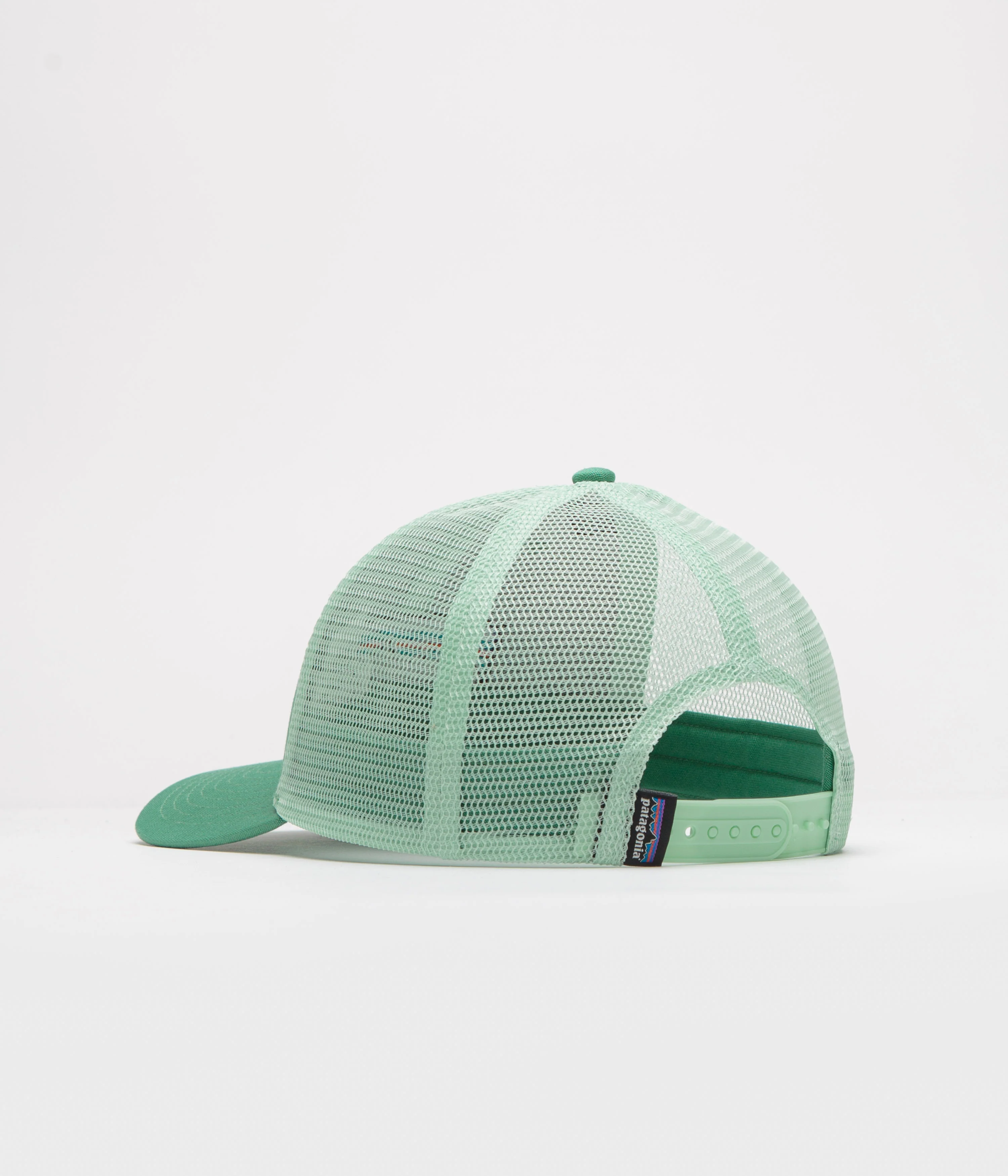Patagonia P-6 Logo LoPro Trucker Cap - Heartleaf Green - Image 3
