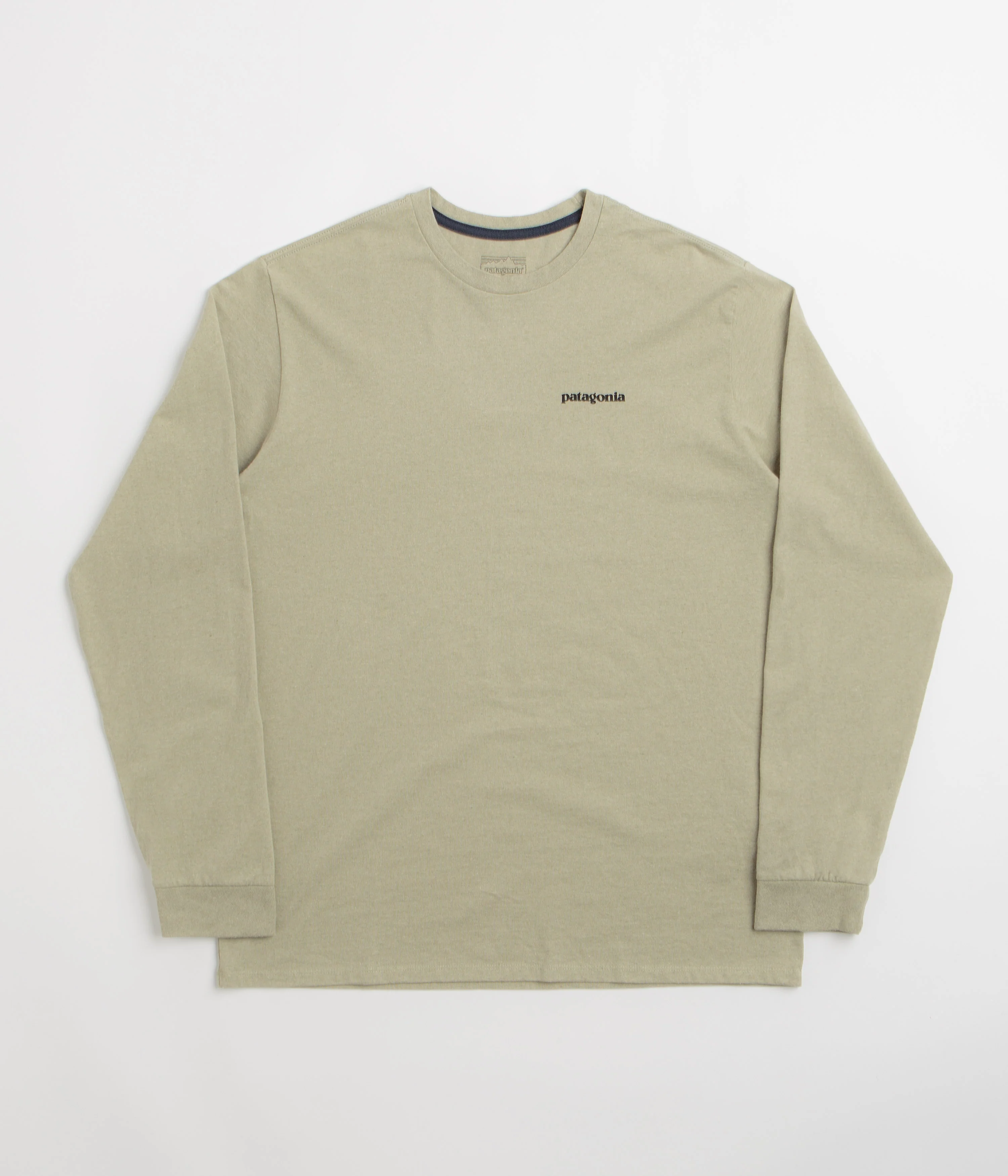 Patagonia P-6 Logo Responsibili-Tee Long Sleeve T-Shirt - P-6 Outline: Gumtree Green - Image 2