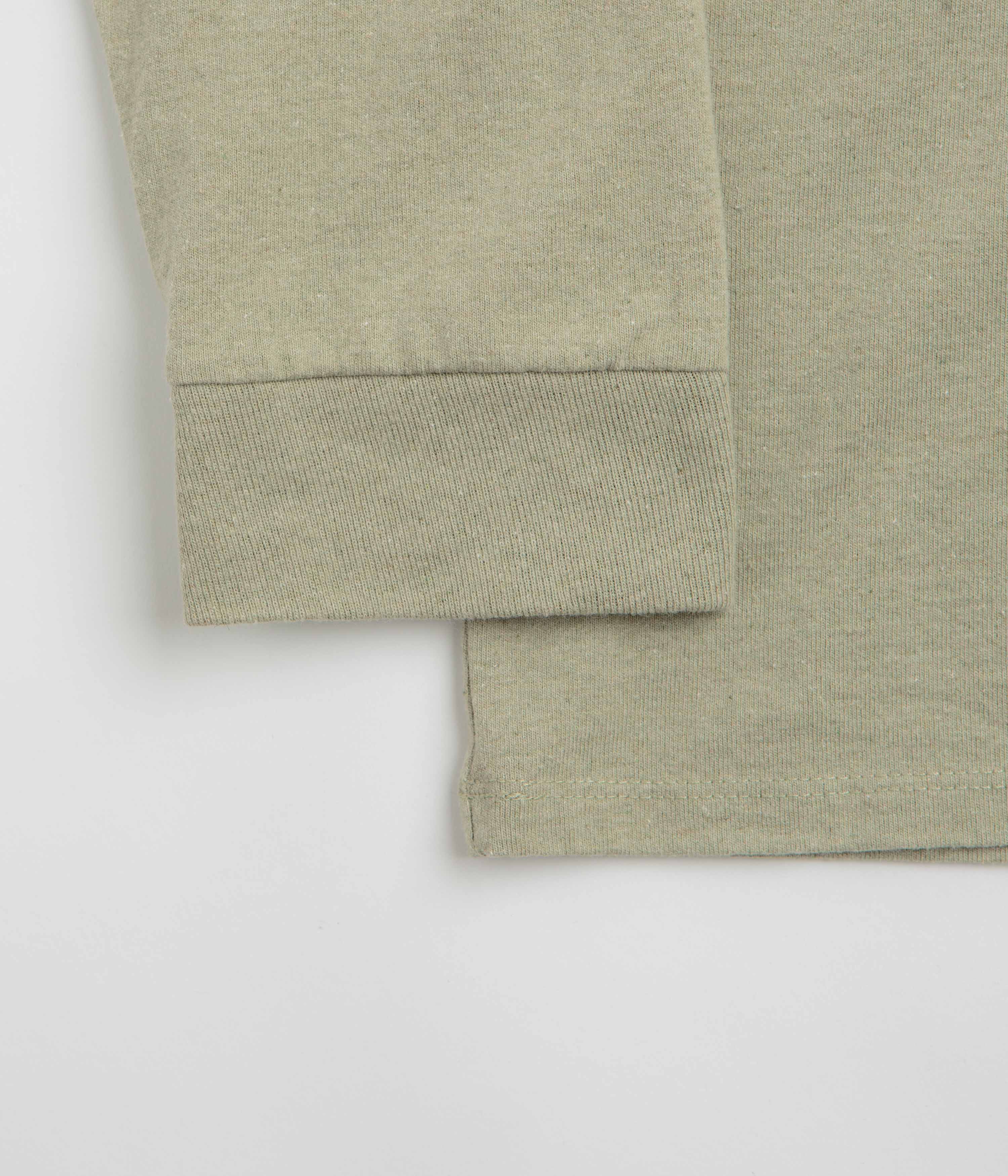 Patagonia P-6 Logo Responsibili-Tee Long Sleeve T-Shirt - P-6 Outline: Gumtree Green - Image 6