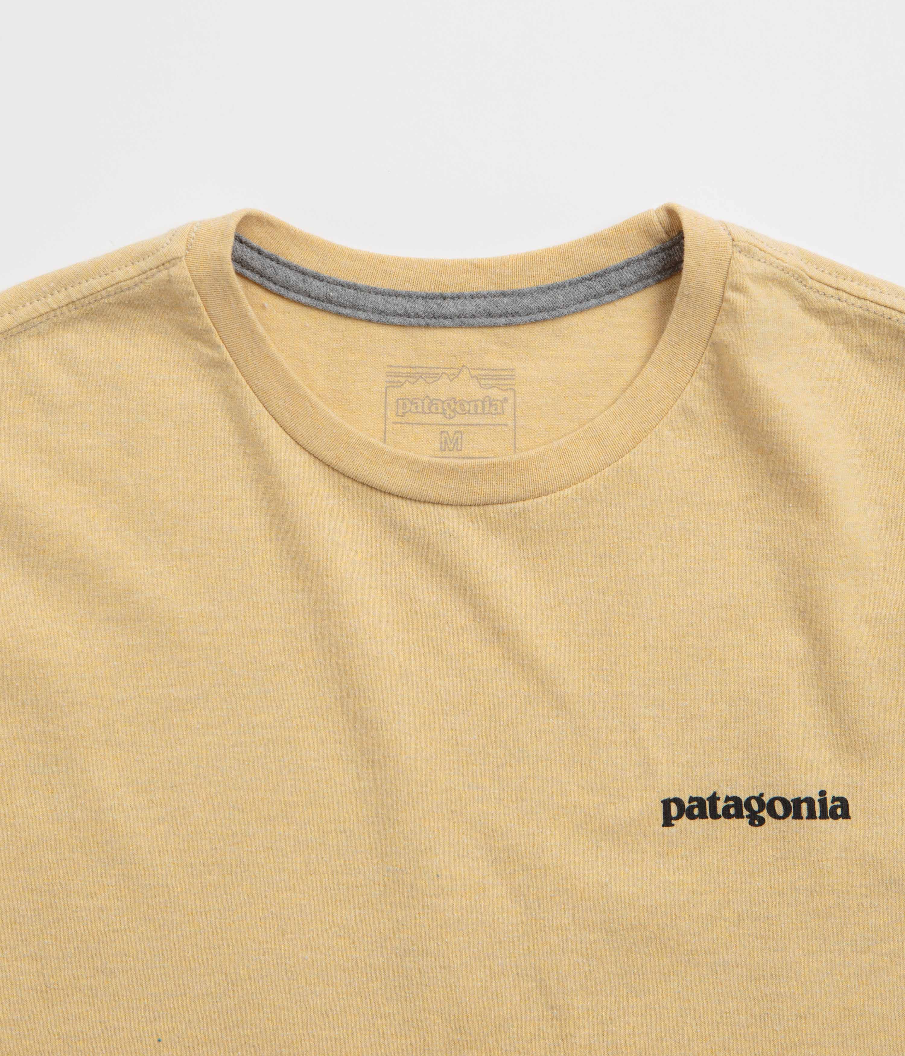 Patagonia P-6 Logo Responsibili-Tee T-Shirt - Beeswax Tan - Image 4