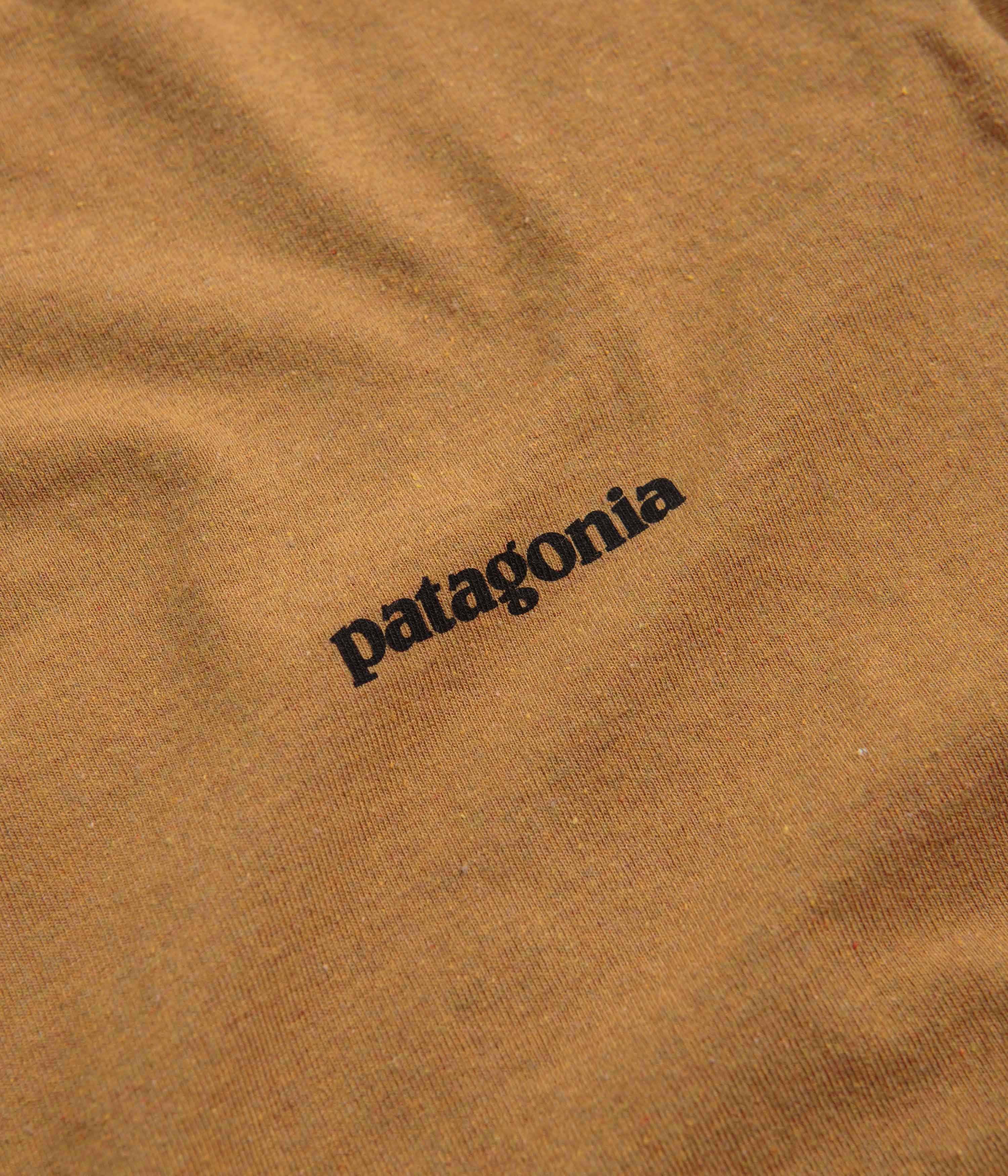 Patagonia P-6 Logo Responsibili-Tee T-Shirt - P-6 Outline: Golden Caramel - Image 3
