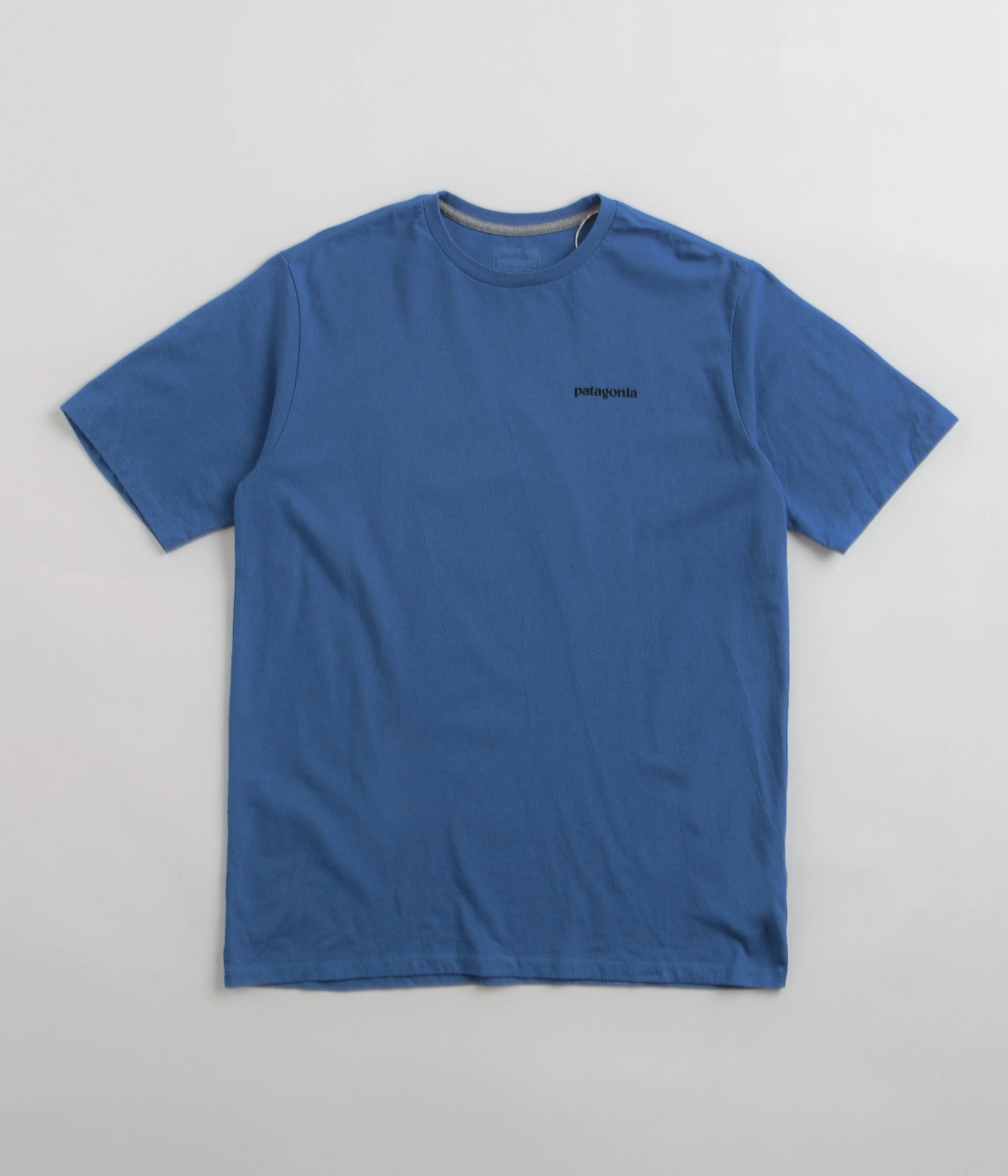 Patagonia P-6 Logo Responsibili-Tee T-Shirt - P-6 Outline: Vessel Blue - Image 2
