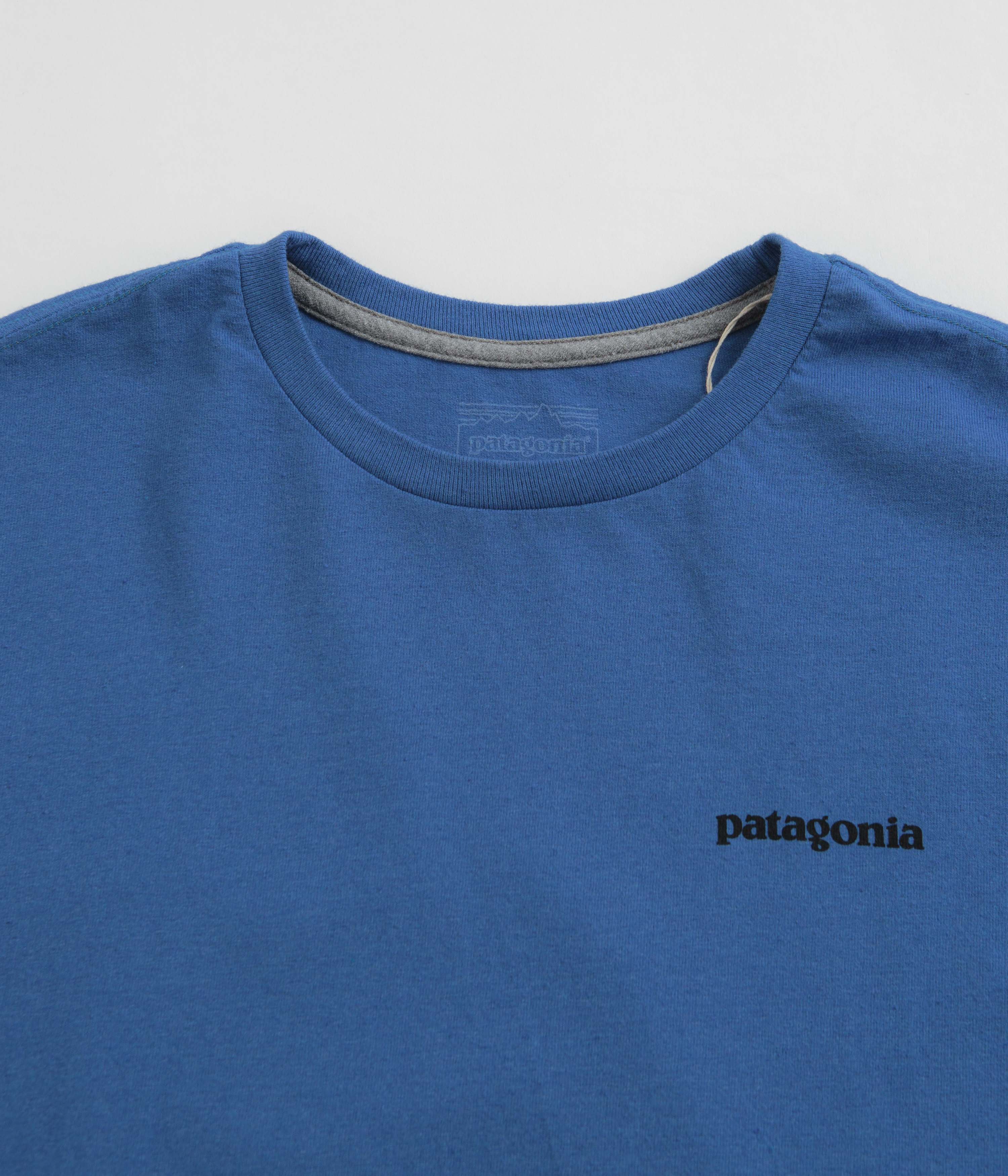 Patagonia P-6 Logo Responsibili-Tee T-Shirt - P-6 Outline: Vessel Blue - Image 3