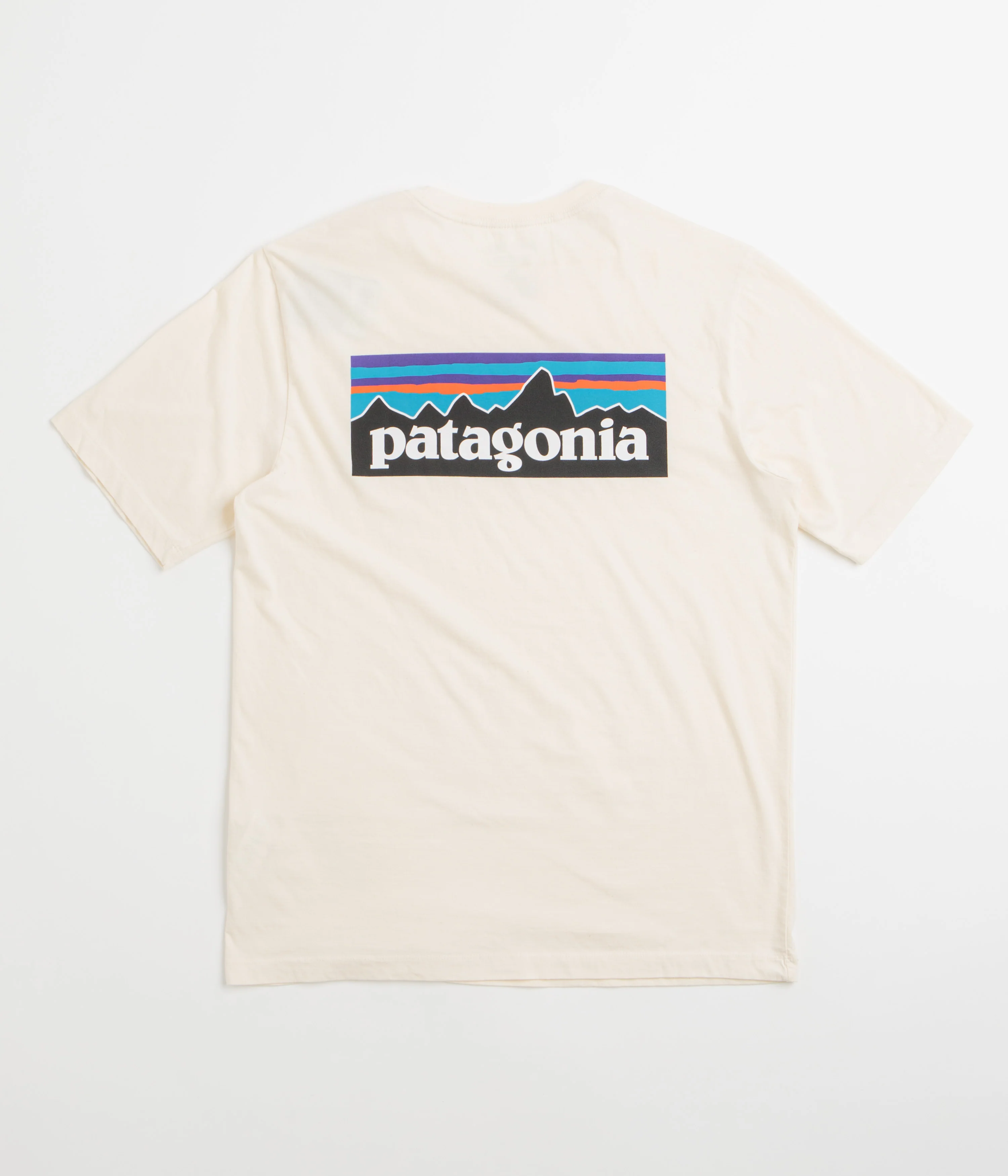 Patagonia P-6 Logo T-Shirt - Undyed Natural