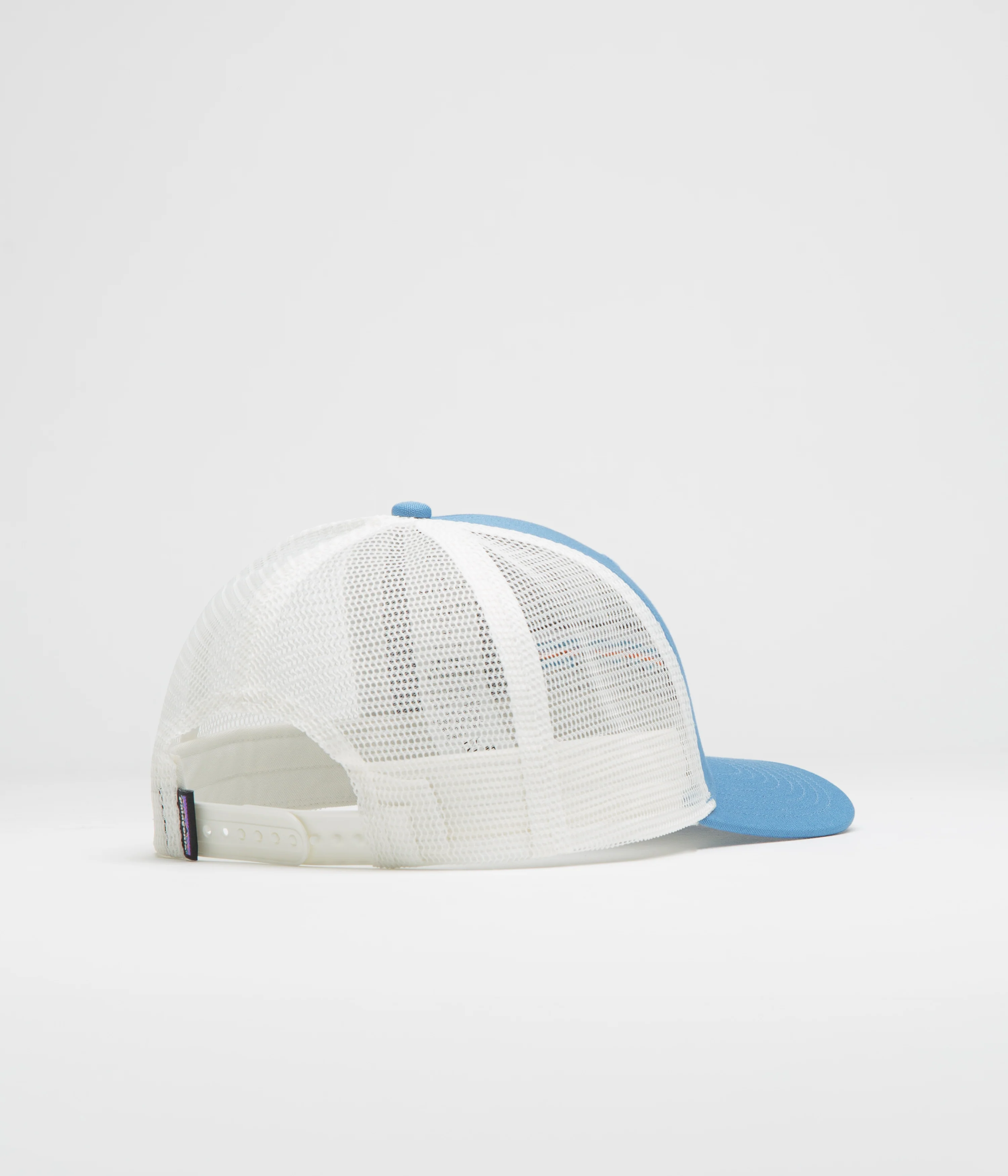 Patagonia P-6 Logo Trucker Cap - Shore Blue - Image 3