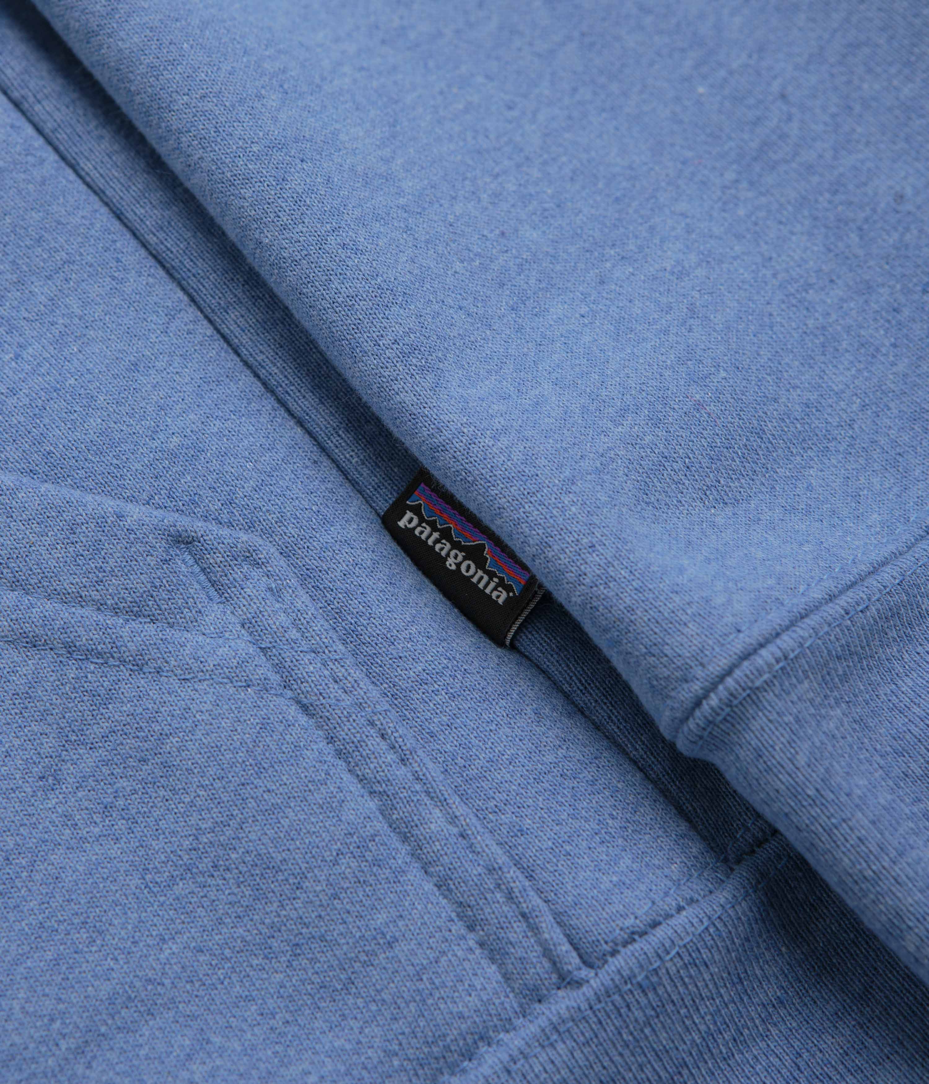 Patagonia P-6 Logo Uprisal Hoodie - Abundant Blue - Image 4