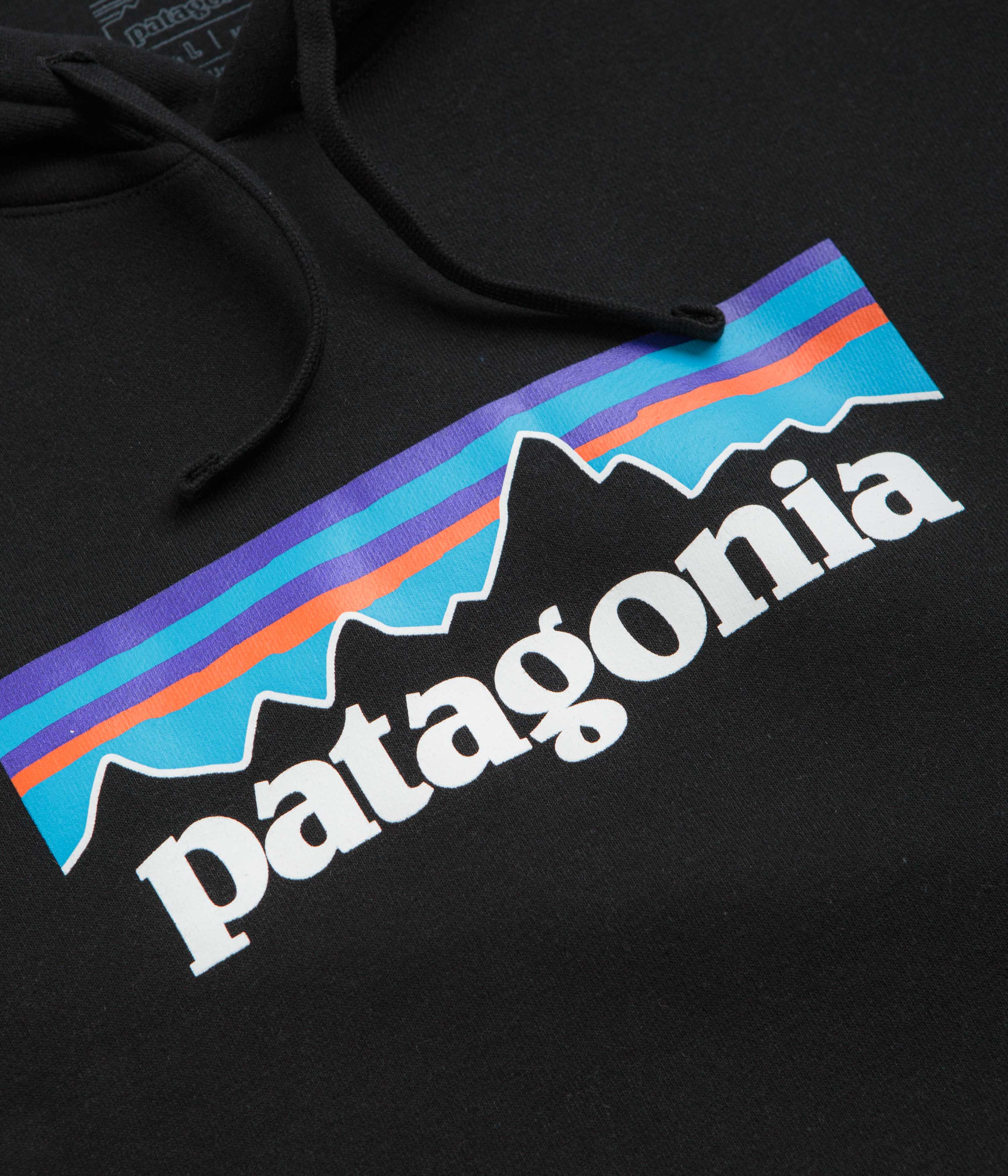 Patagonia P-6 Logo Uprisal Hoodie - Black - Image 4