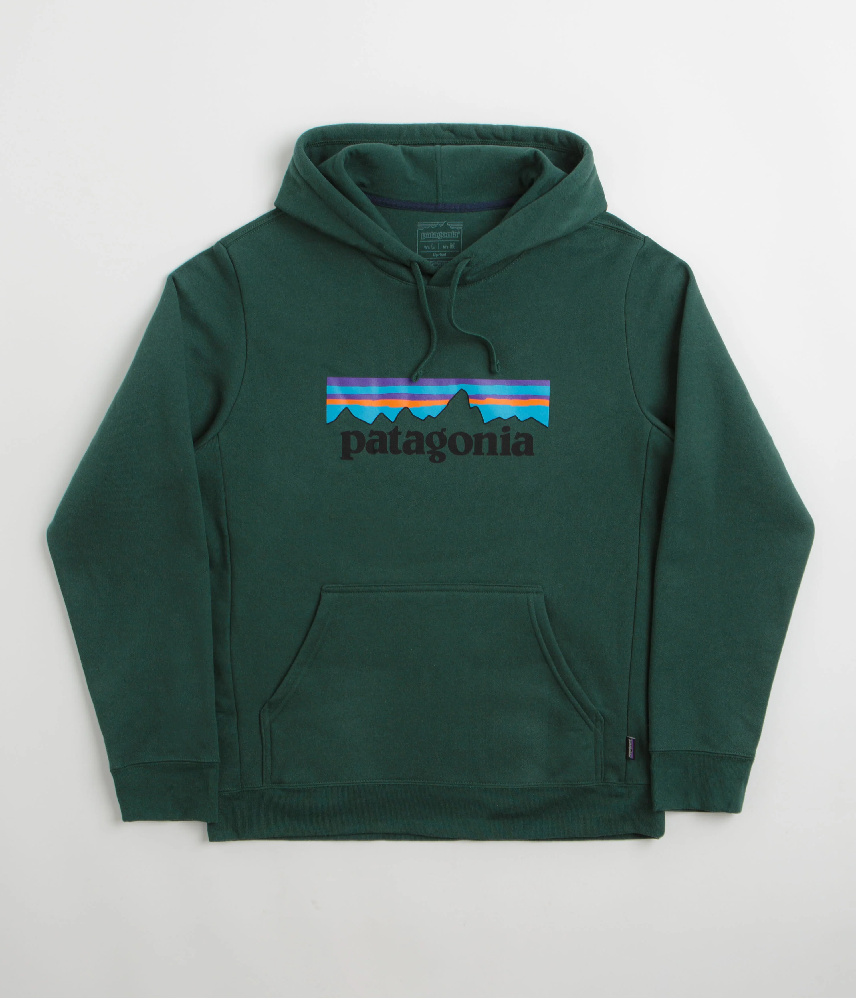 Patagonia P-6 Logo Uprisal Hoodie - Cascade Green