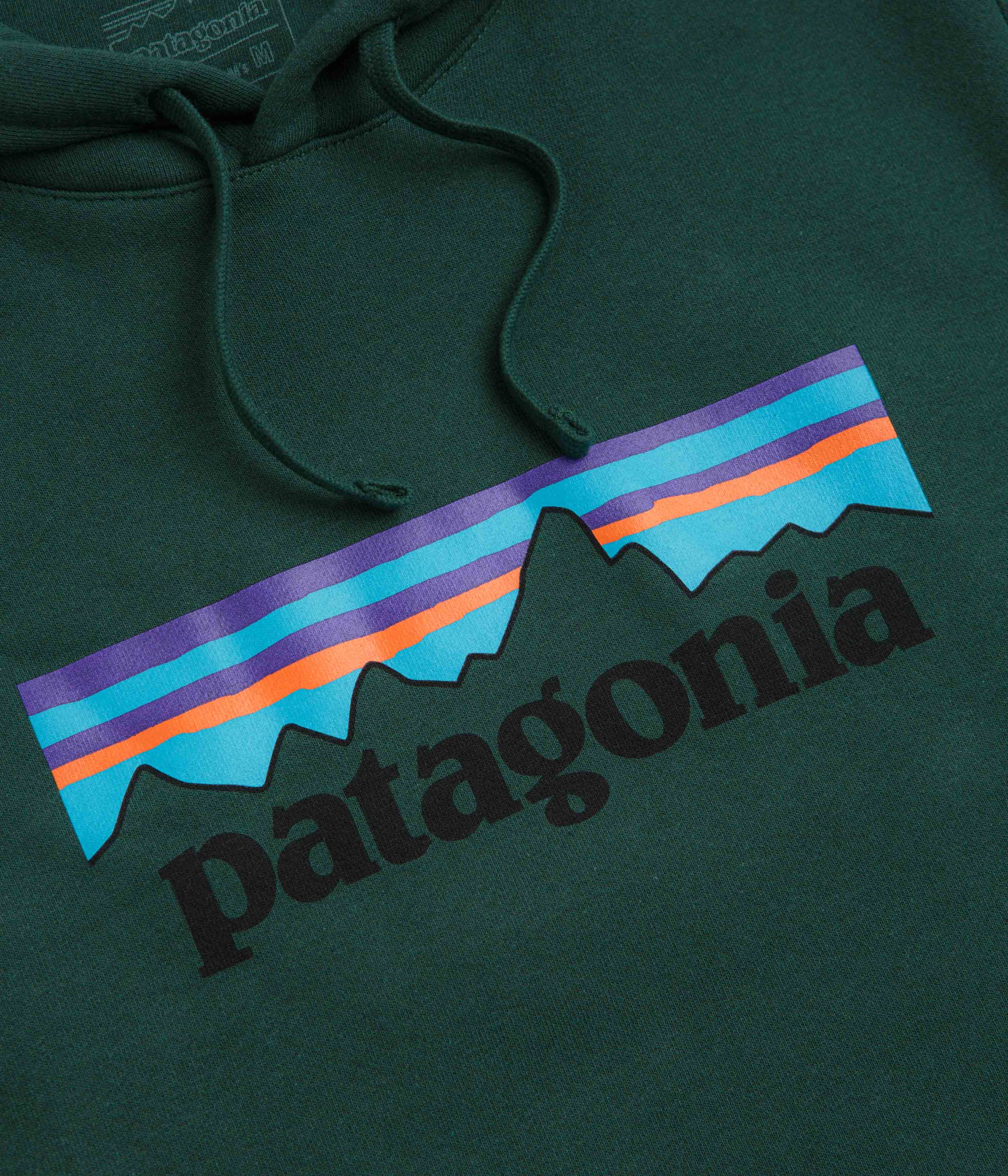 Patagonia P-6 Logo Uprisal Hoodie - Cascade Green - Image 2
