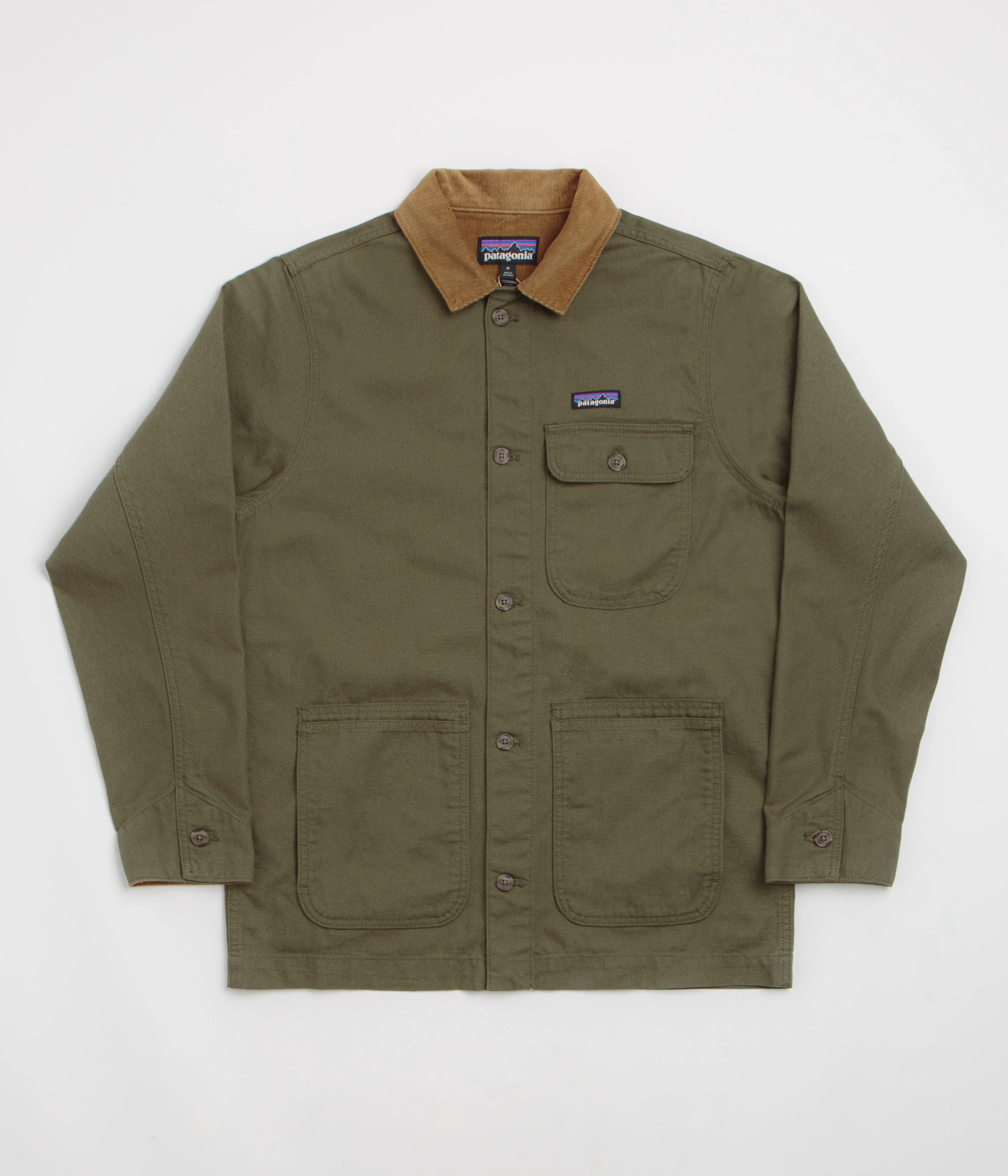 Patagonia Point Reyes Canvas Jacket - Basin Green