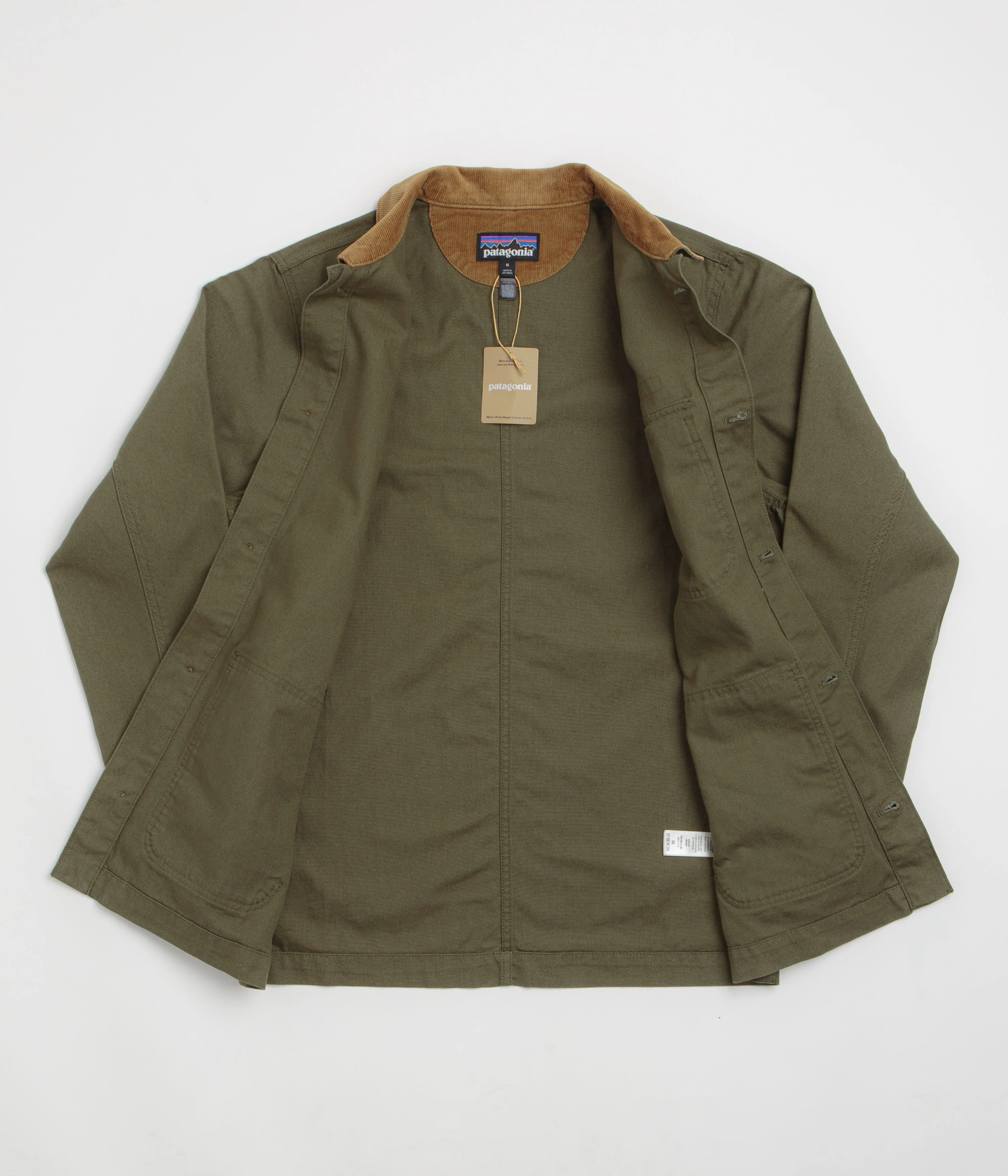 Patagonia Point Reyes Canvas Jacket - Basin Green - Image 2