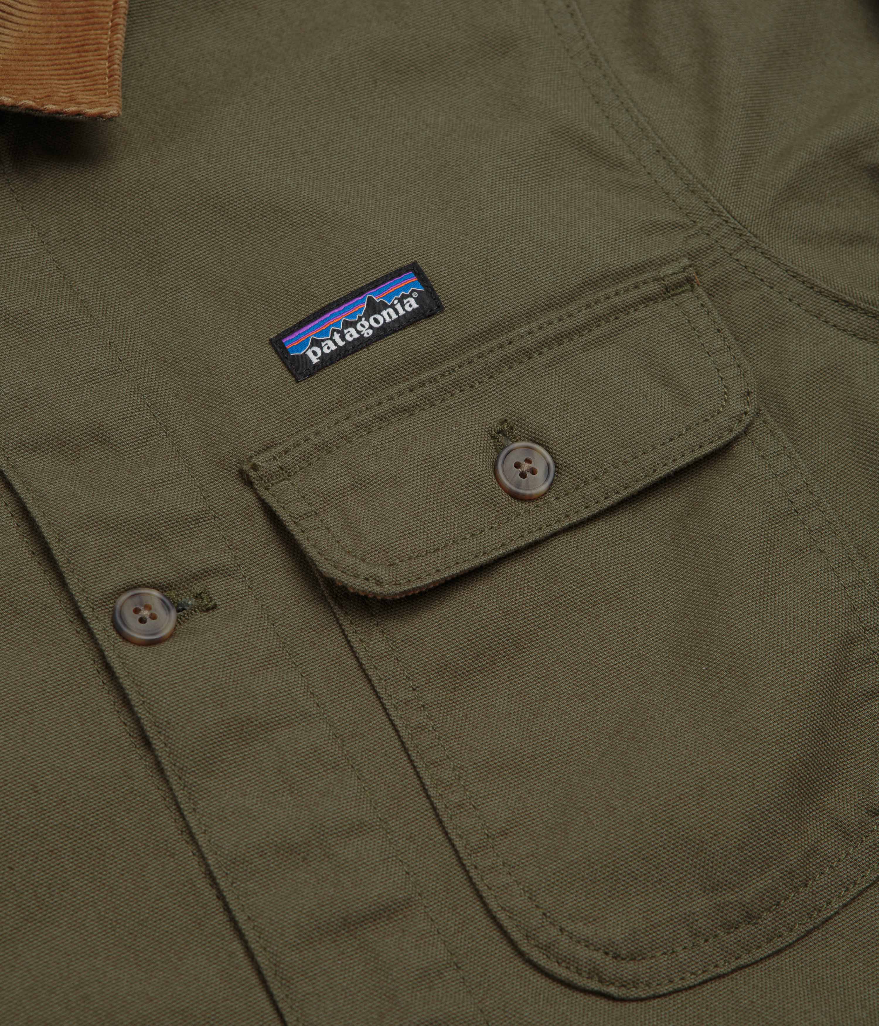 Patagonia Point Reyes Canvas Jacket - Basin Green - Image 5