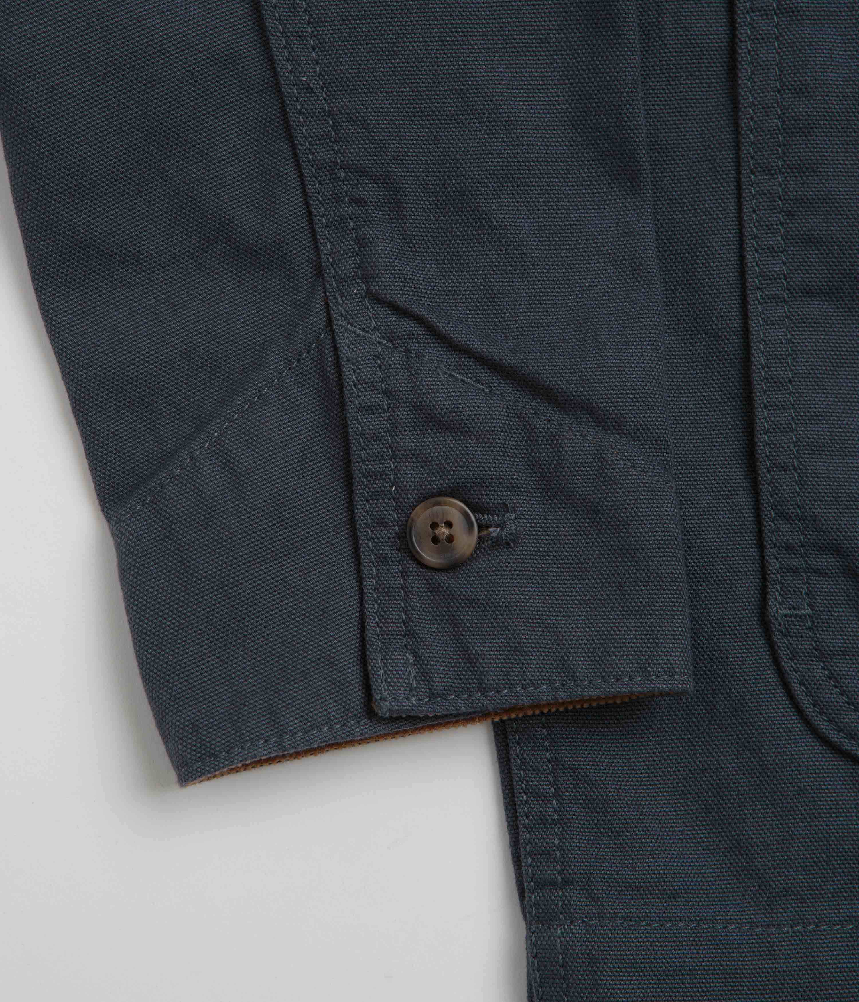 Patagonia Point Reyes Canvas Jacket - Smolder Blue - Image 6