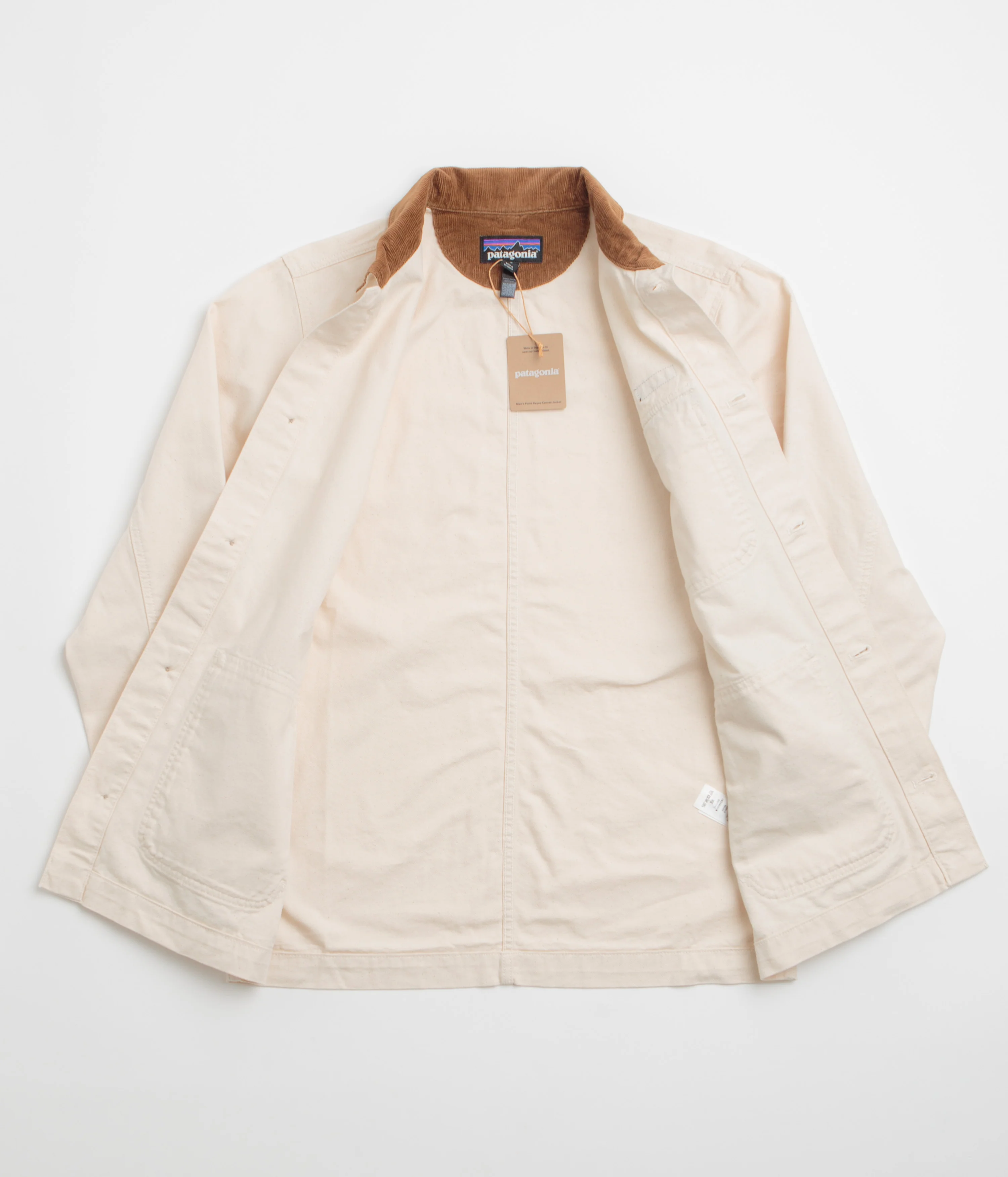 Patagonia Point Reyes Canvas Jacket - Undyed Natural - Image 2
