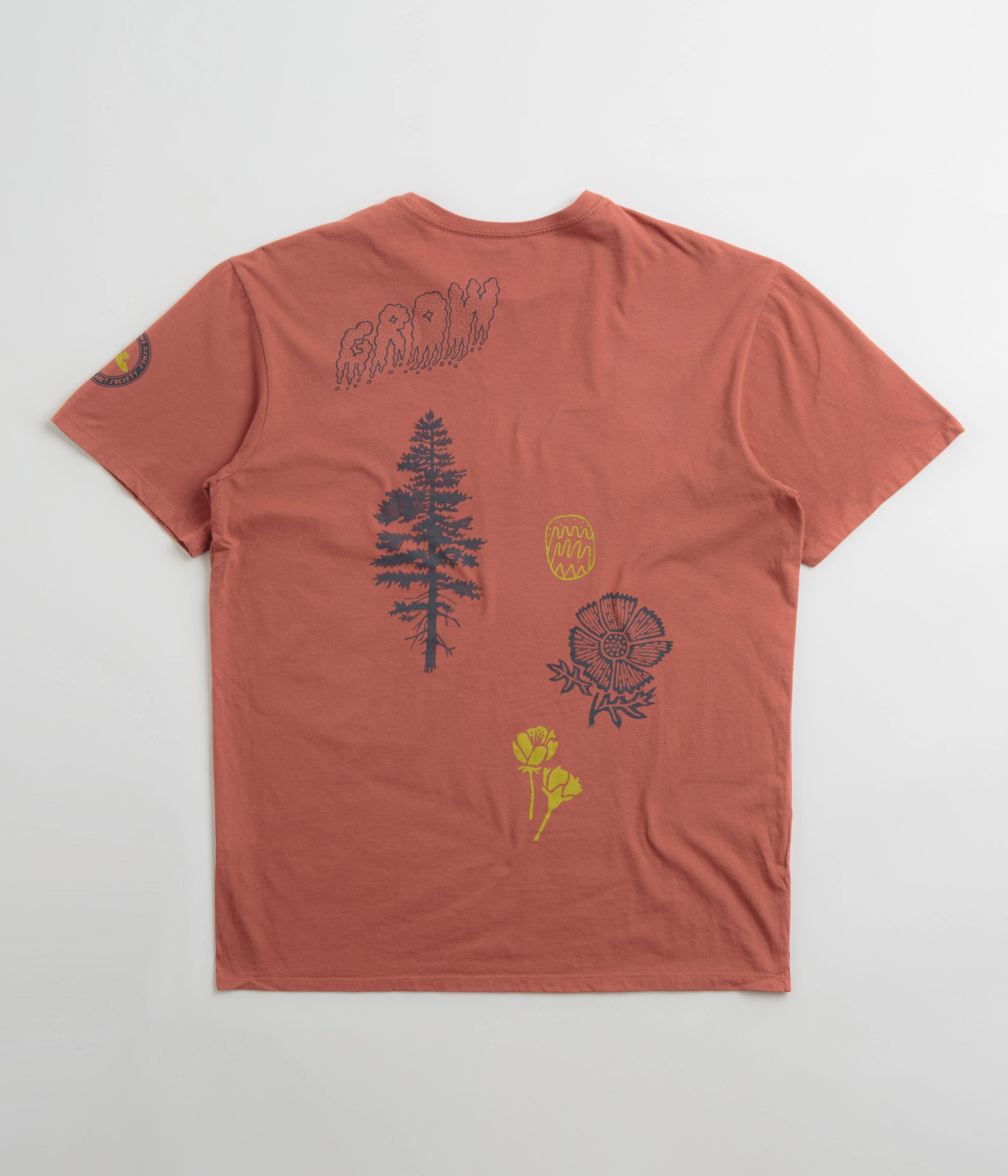 Patagonia Pyrophytes Organic T-Shirt - Burl Red - Image 2