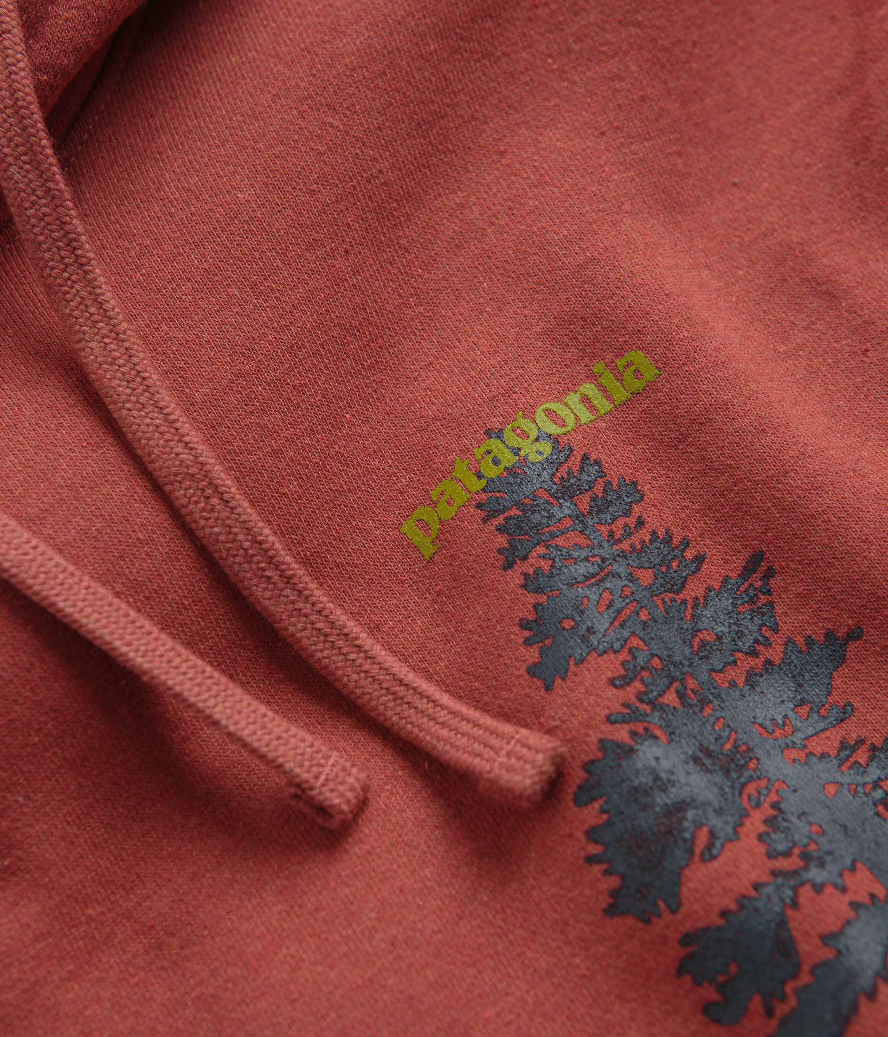 Patagonia Pyrophytes Uprisal Hoodie - Burl Red - Image 3