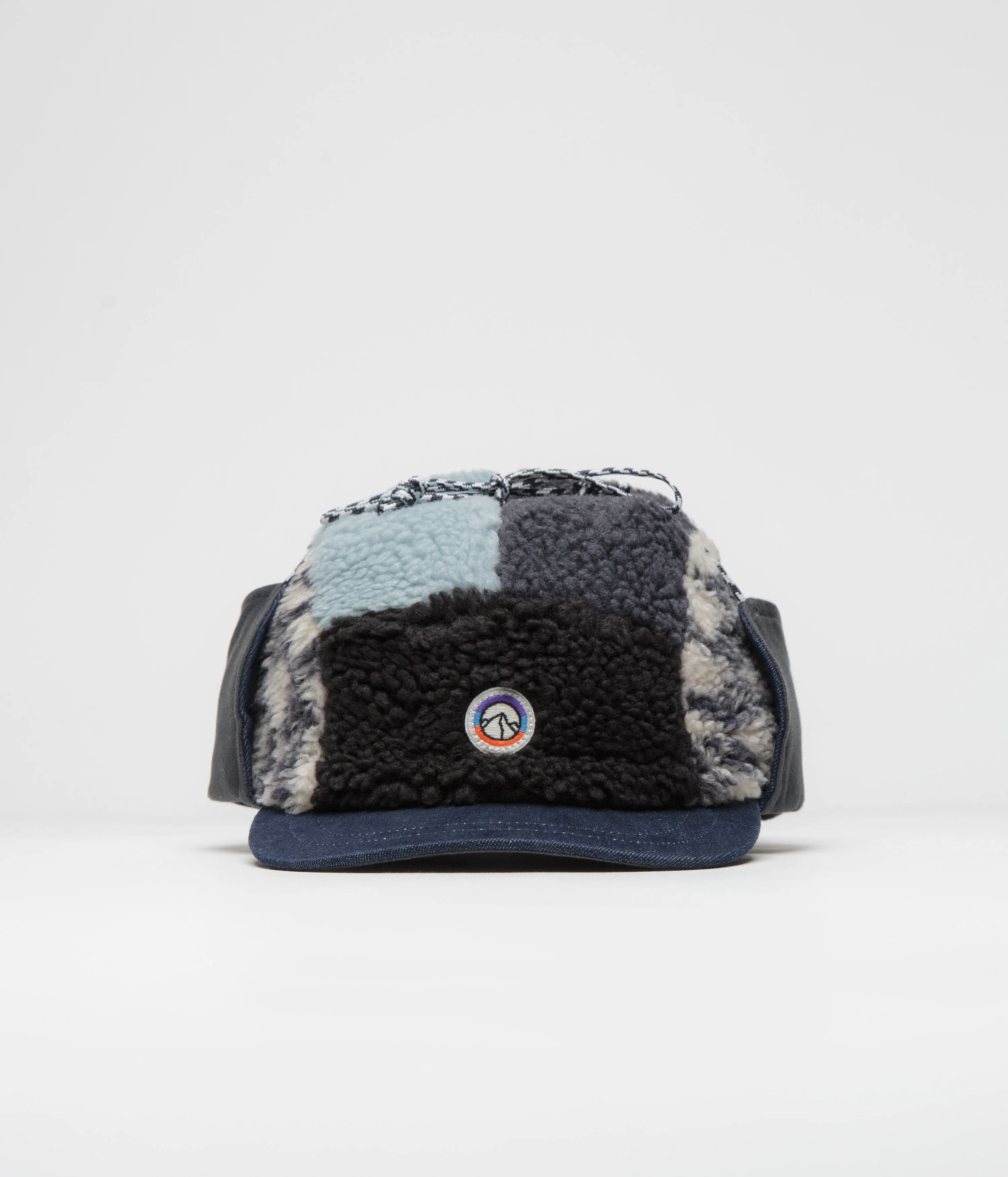 Patagonia Range Earflap Cap - Synched Flight Small: Natural - Image 2