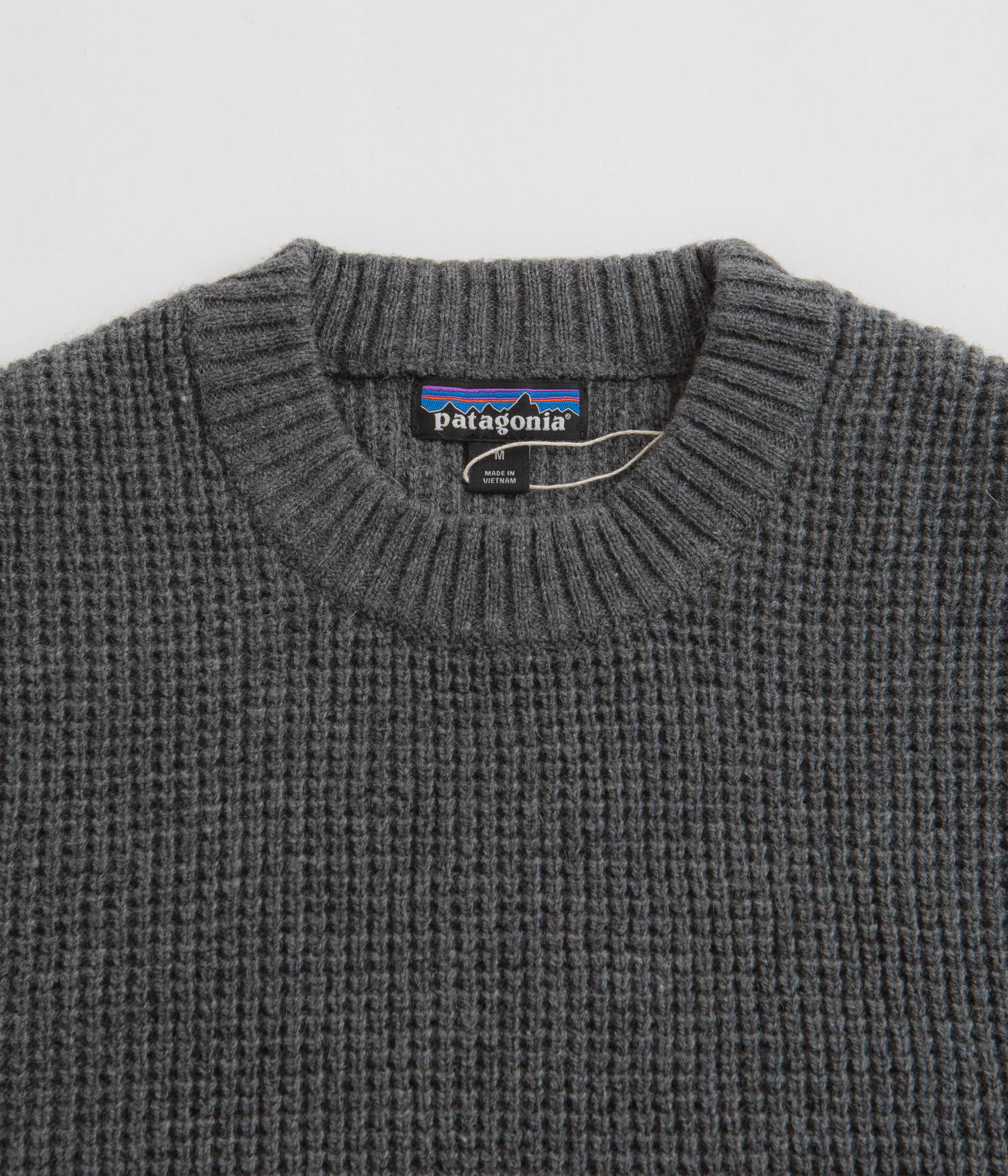Patagonia Recycled Wool Sweatshirt - Hex Grey - Image 2