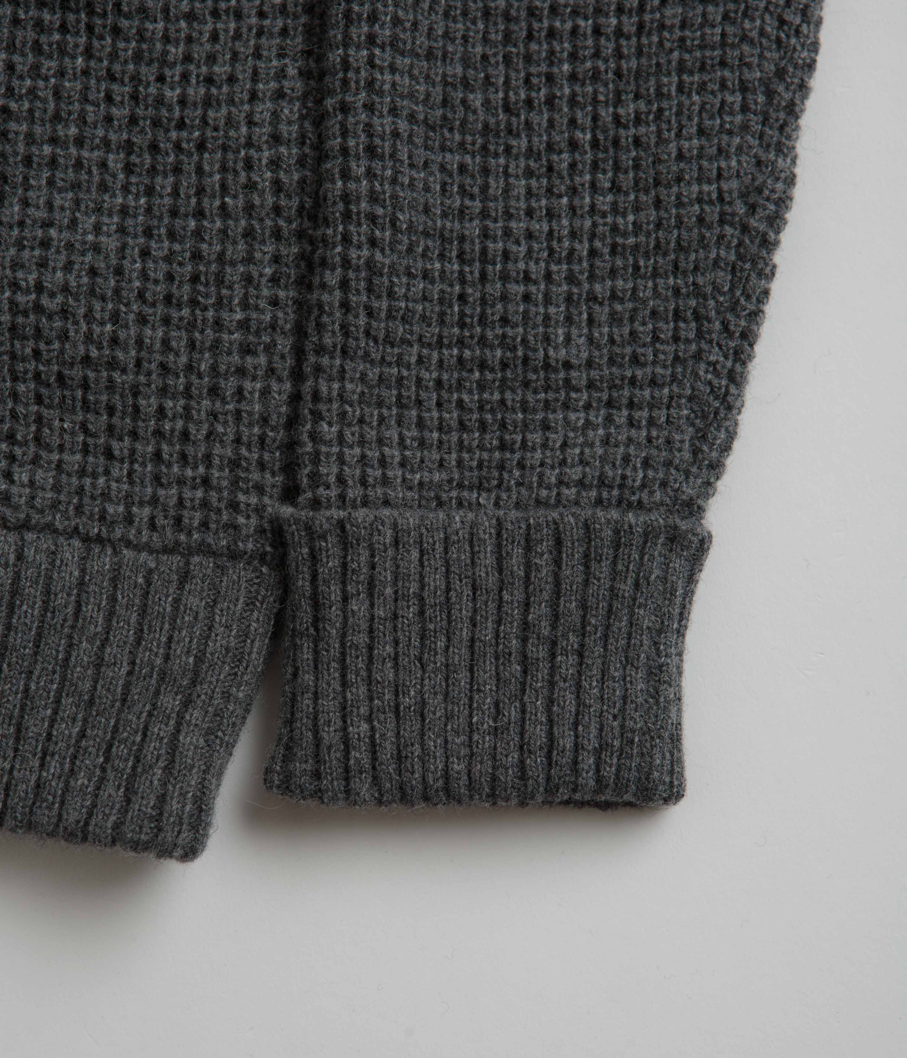 Patagonia Recycled Wool Sweatshirt - Hex Grey - Image 4