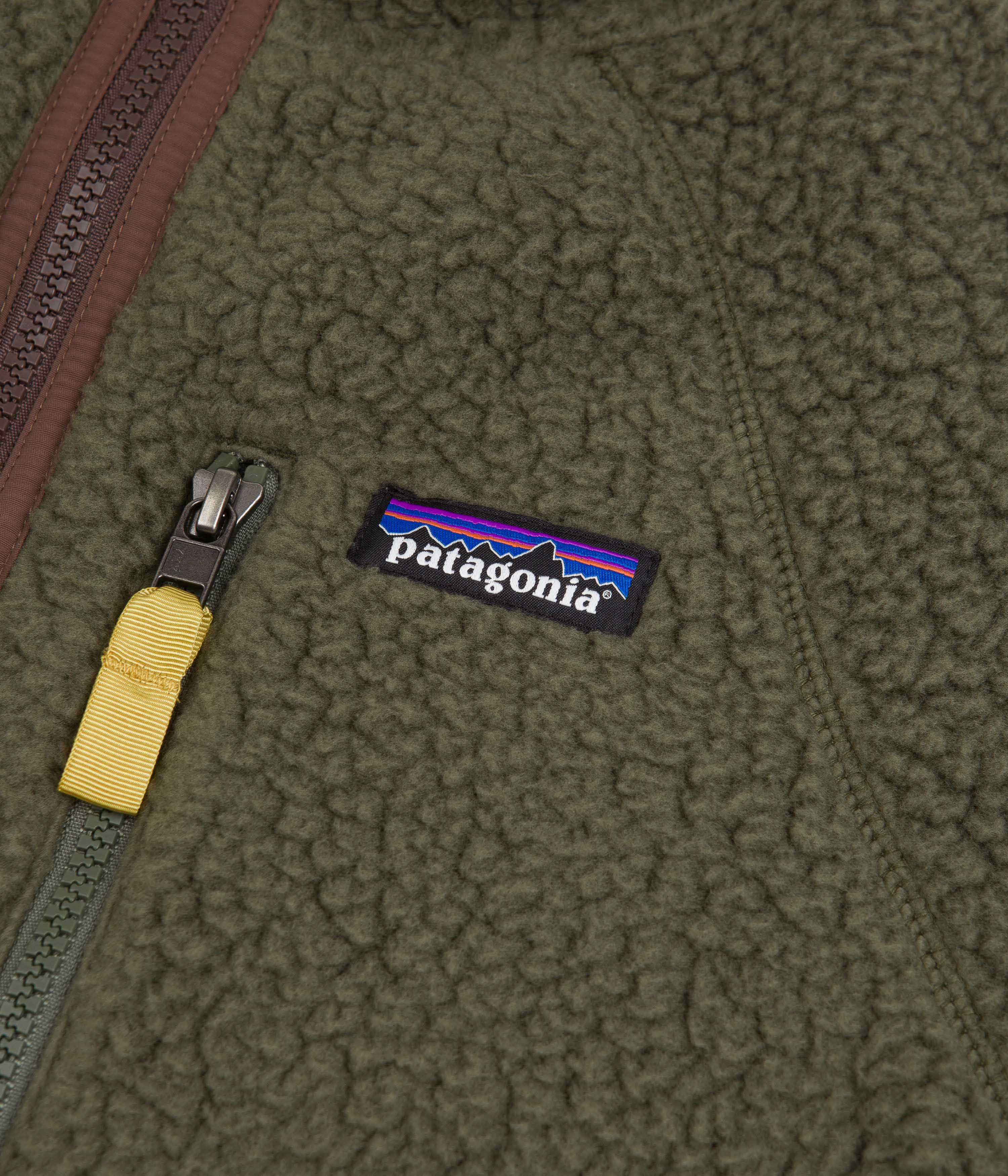 Patagonia Retro Pile Fleece Jacket - Basin Green - Image 4