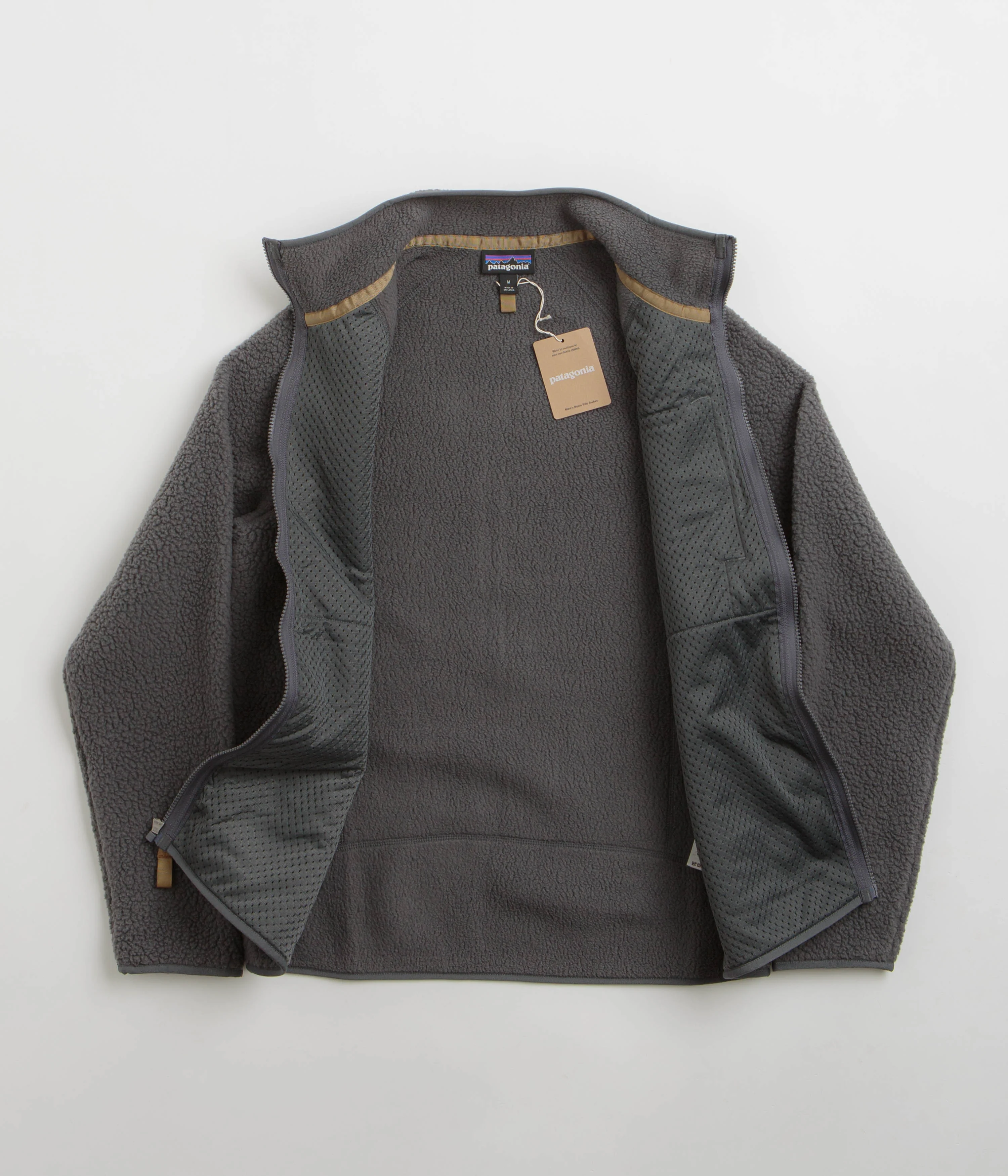 Patagonia Retro Pile Fleece Jacket - Forge Grey - Image 2