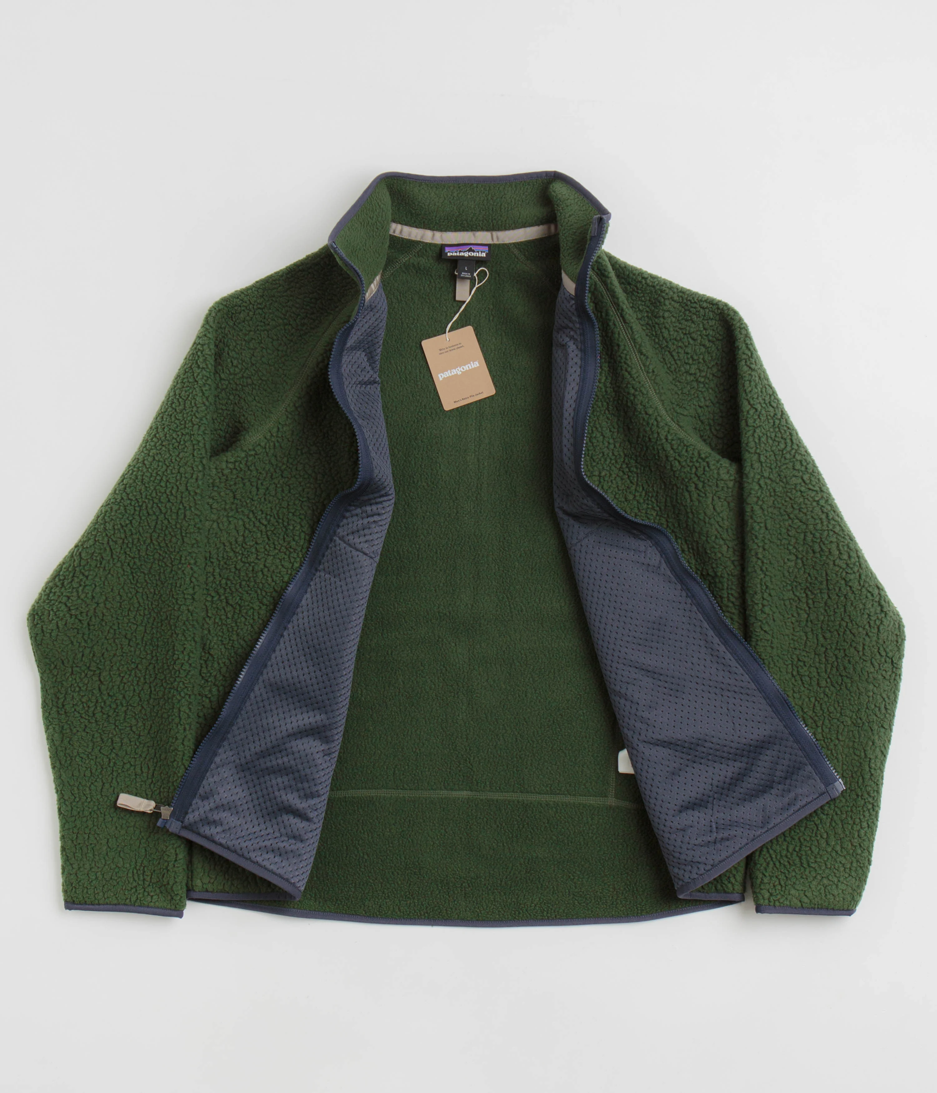 Patagonia Retro Pile Fleece Jacket - Torrey Pine Green - Image 2