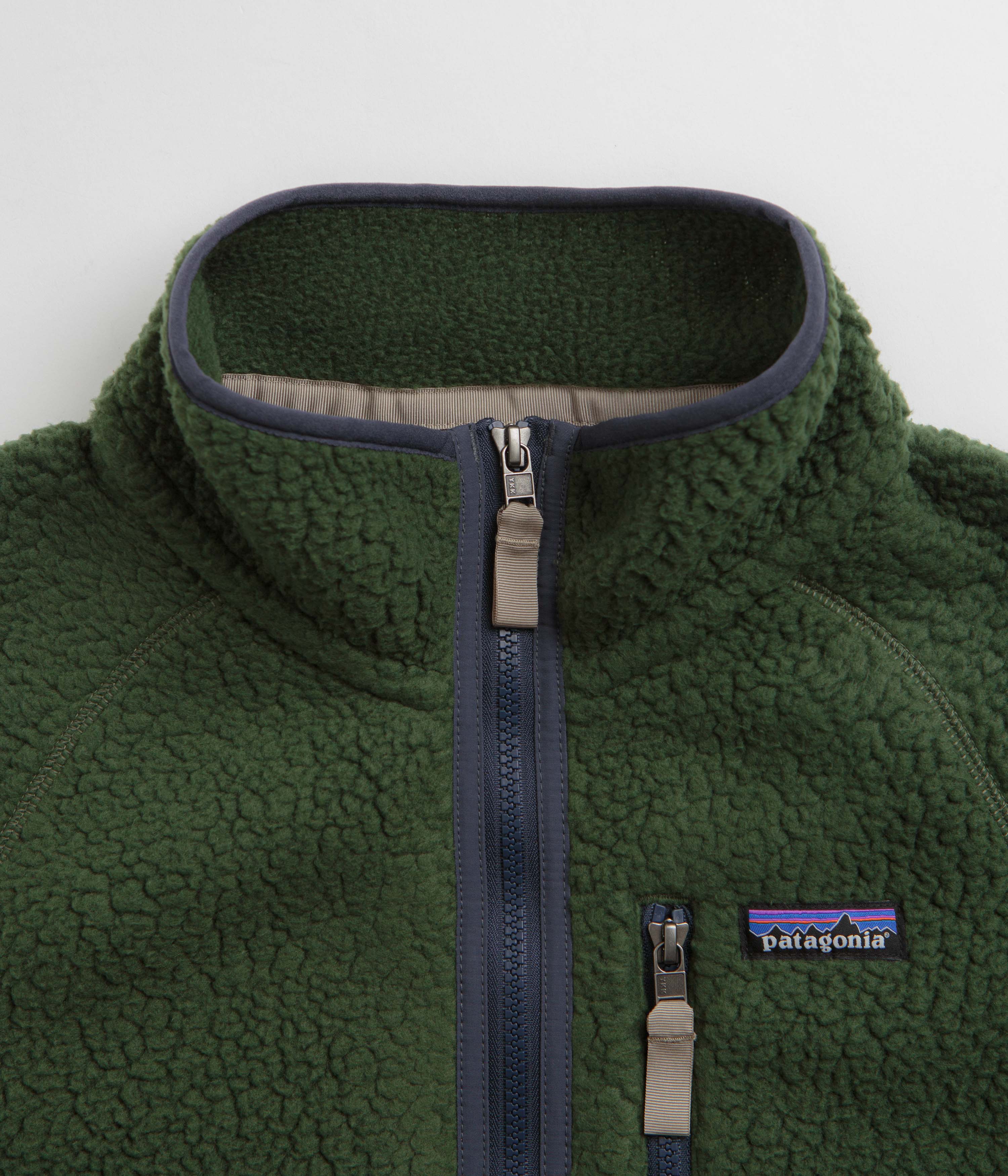 Patagonia Retro Pile Fleece Jacket - Torrey Pine Green - Image 5