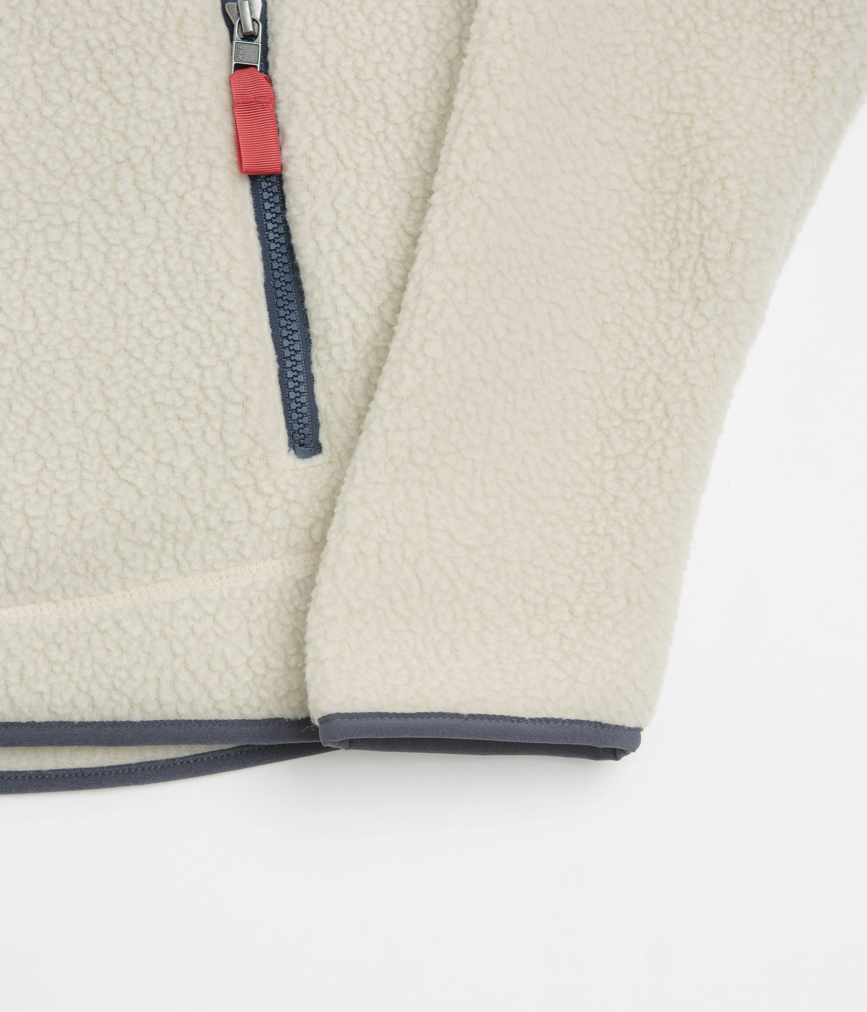 Patagonia Retro Pile Fleece - Pelican / Smolder Blue - Image 6