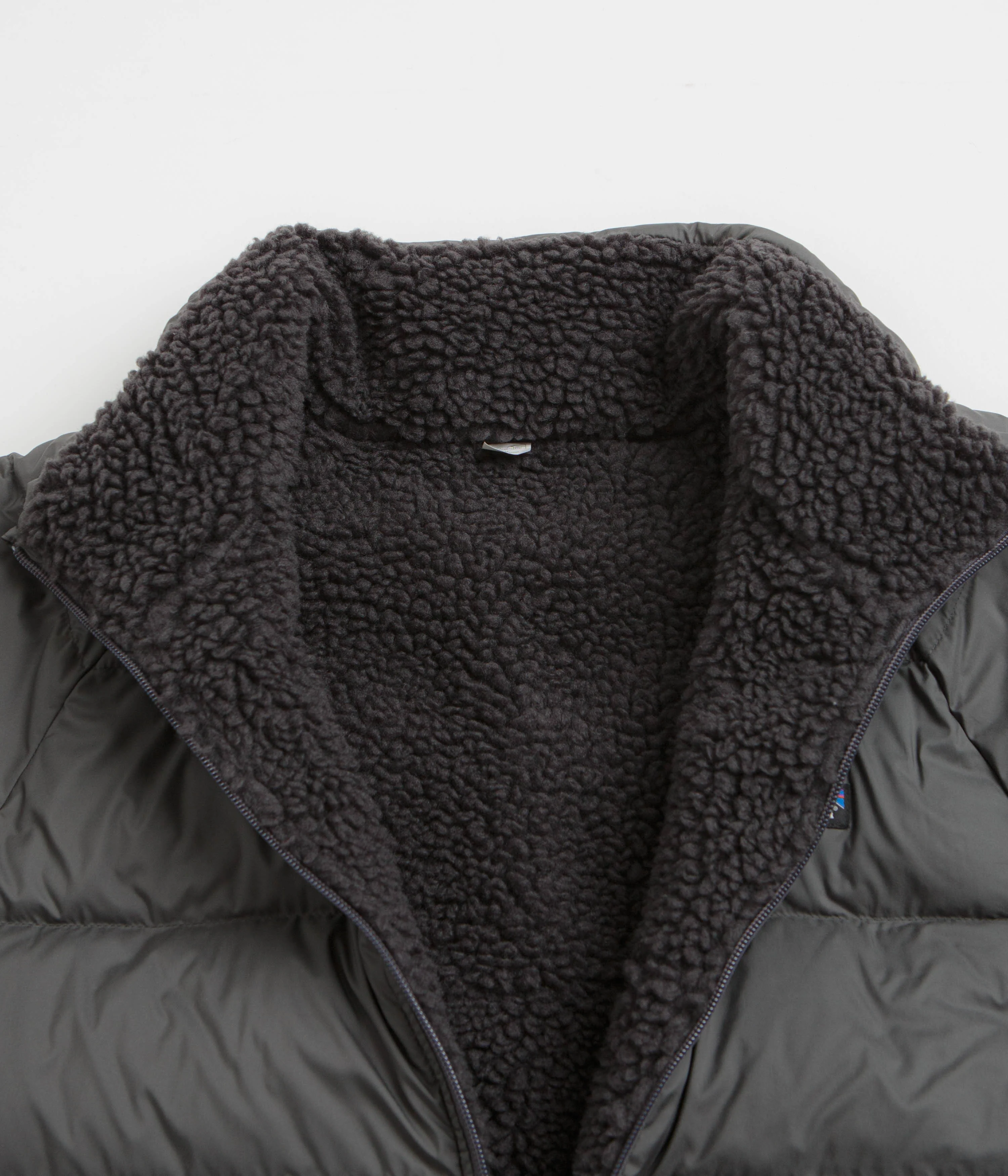 Patagonia Reversible Silent Down Jacket - Forge Grey - Image 5