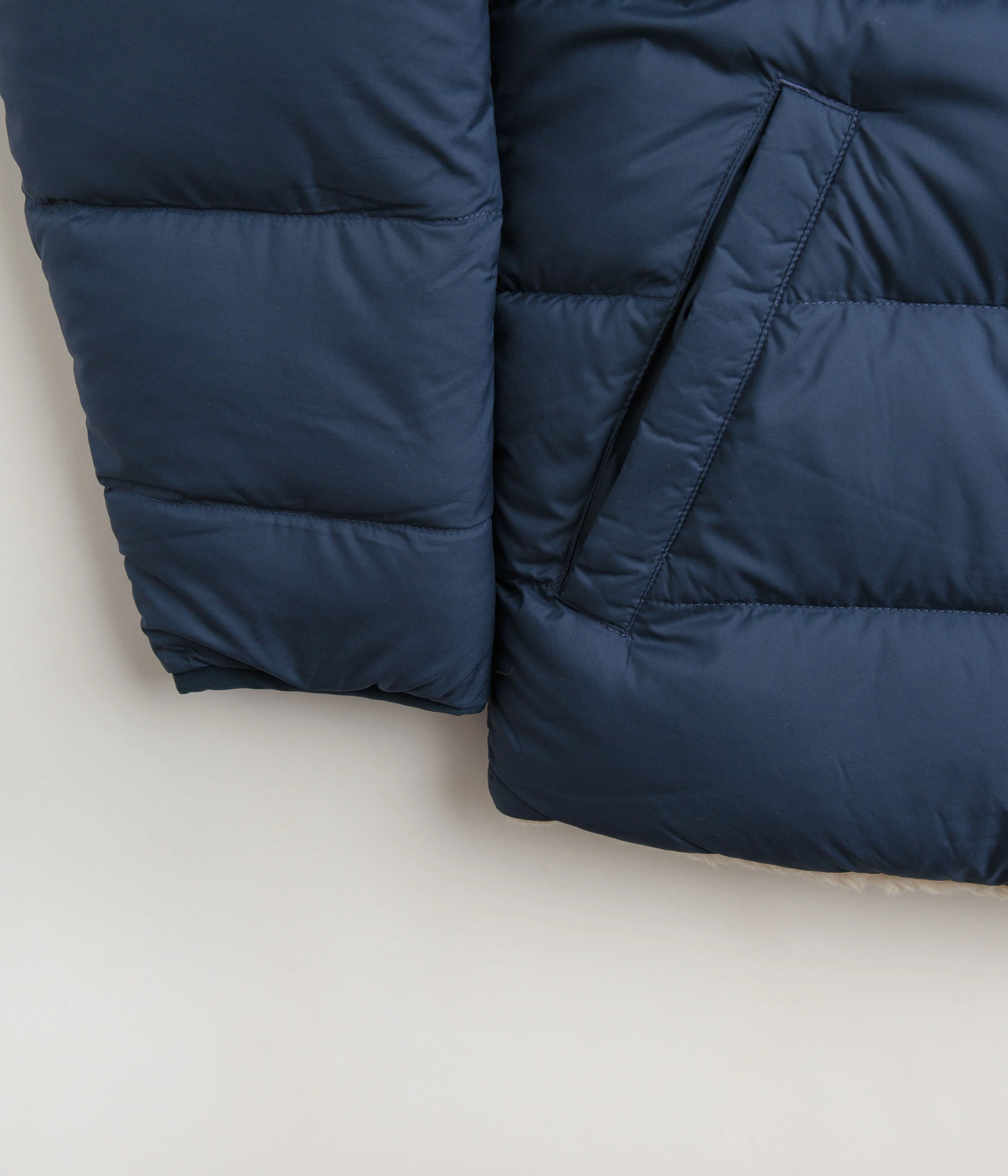 Patagonia Reversible Silent Down Jacket - New Navy - Image 3