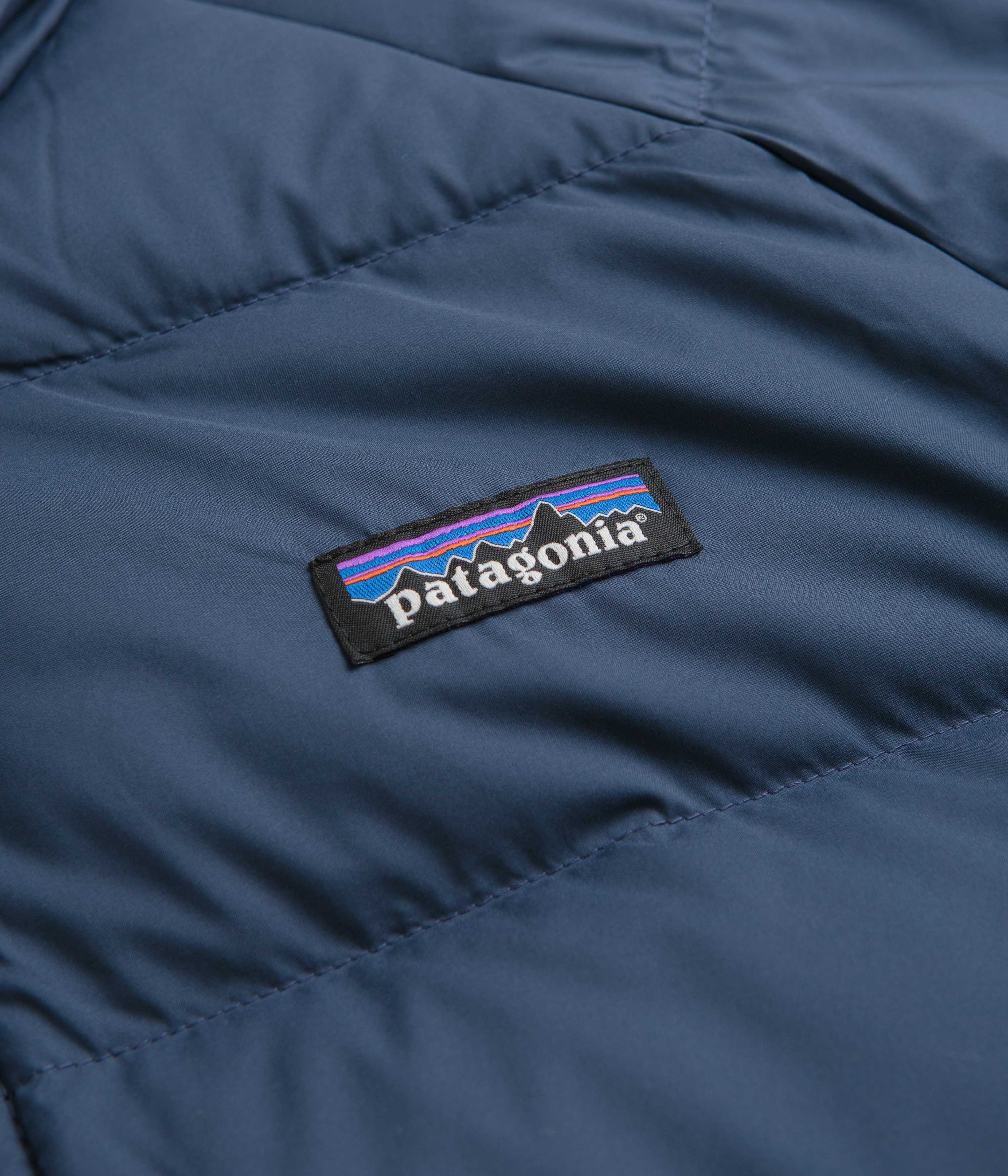 Patagonia Reversible Silent Down Jacket - New Navy - Image 4